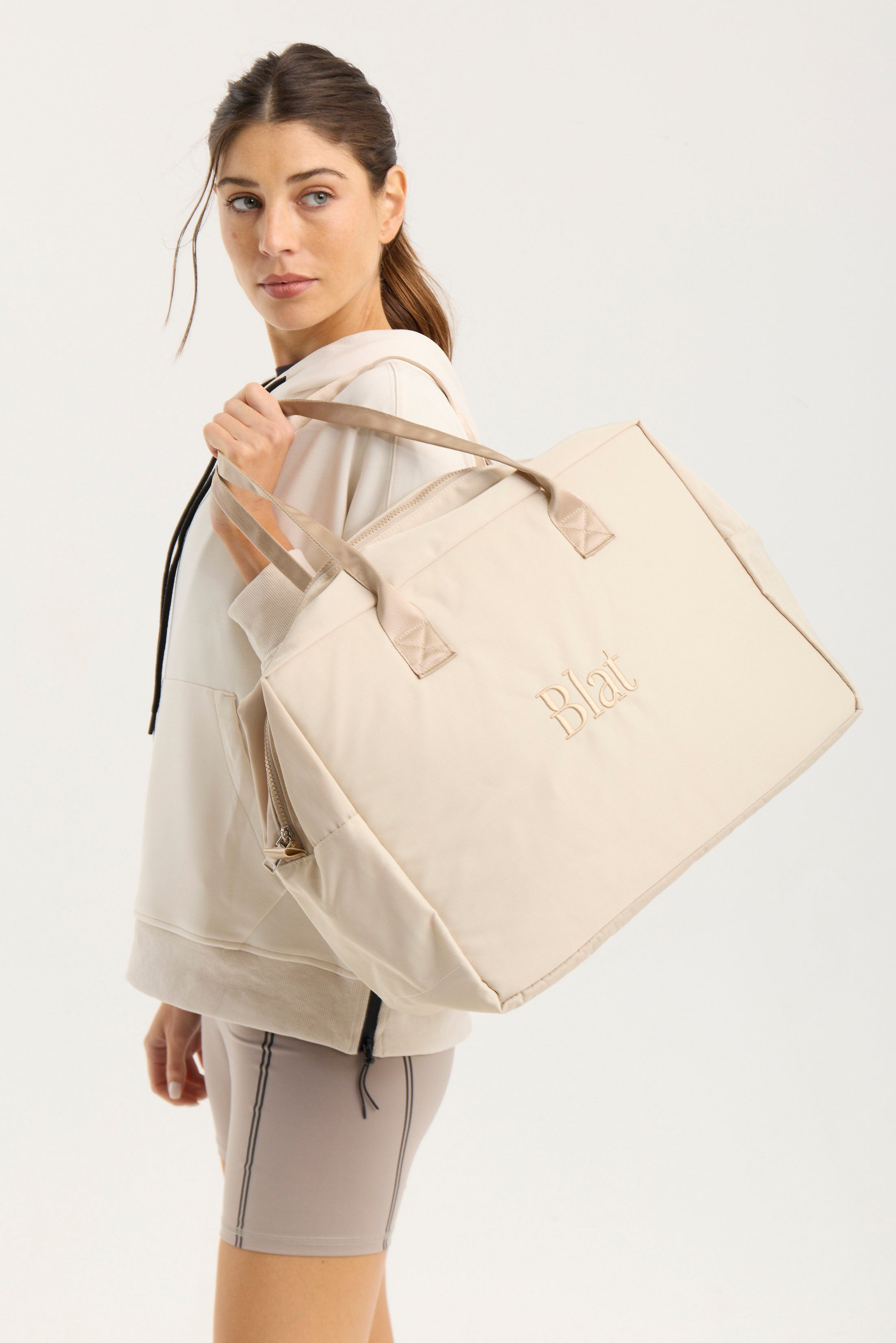 Jumper Alder Con Cierre - TechKnit® - Off White