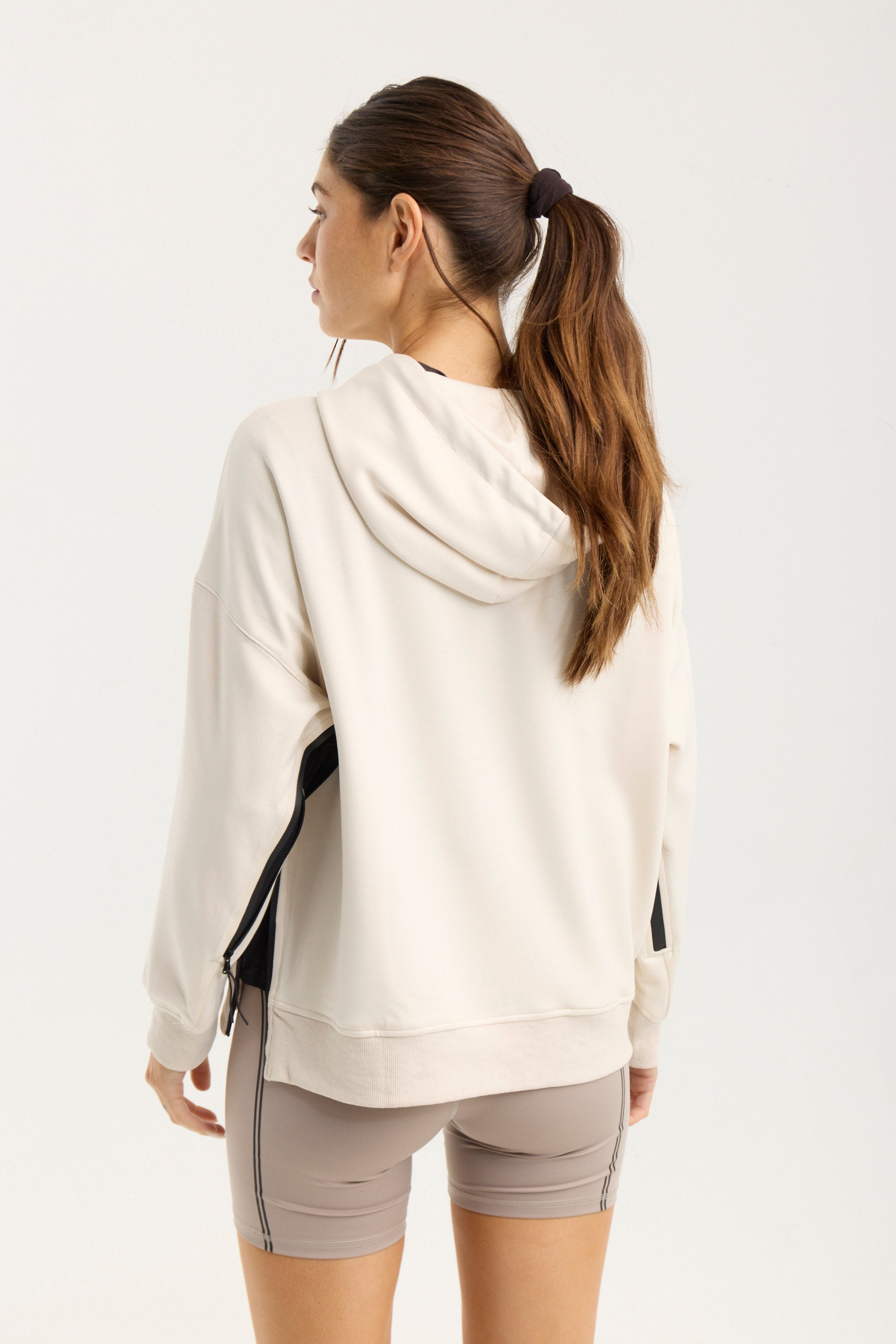 Jumper Alder Con Cierre - TechKnit® - Off White