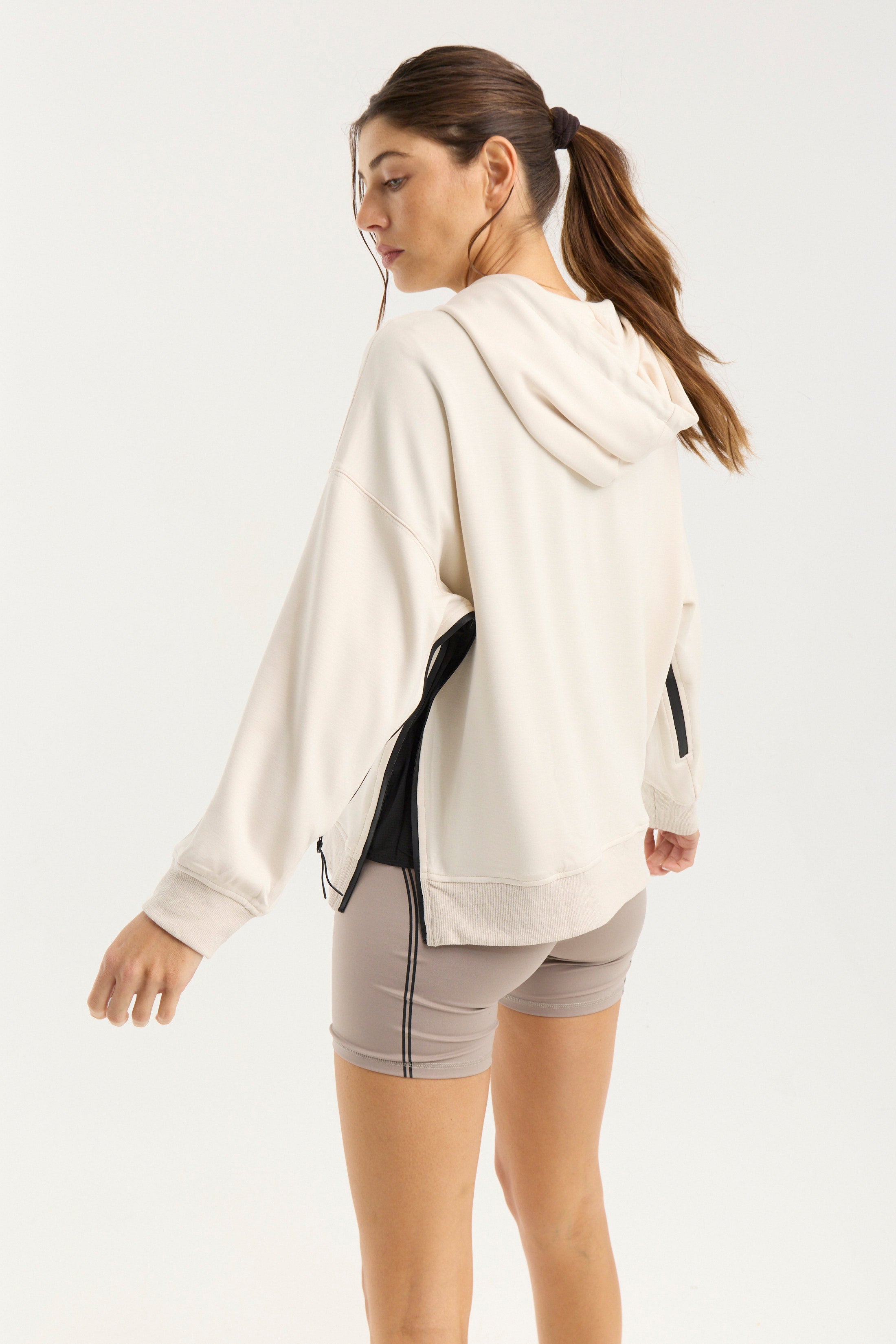 Jumper Alder Con Cierre - TechKnit® - Off White