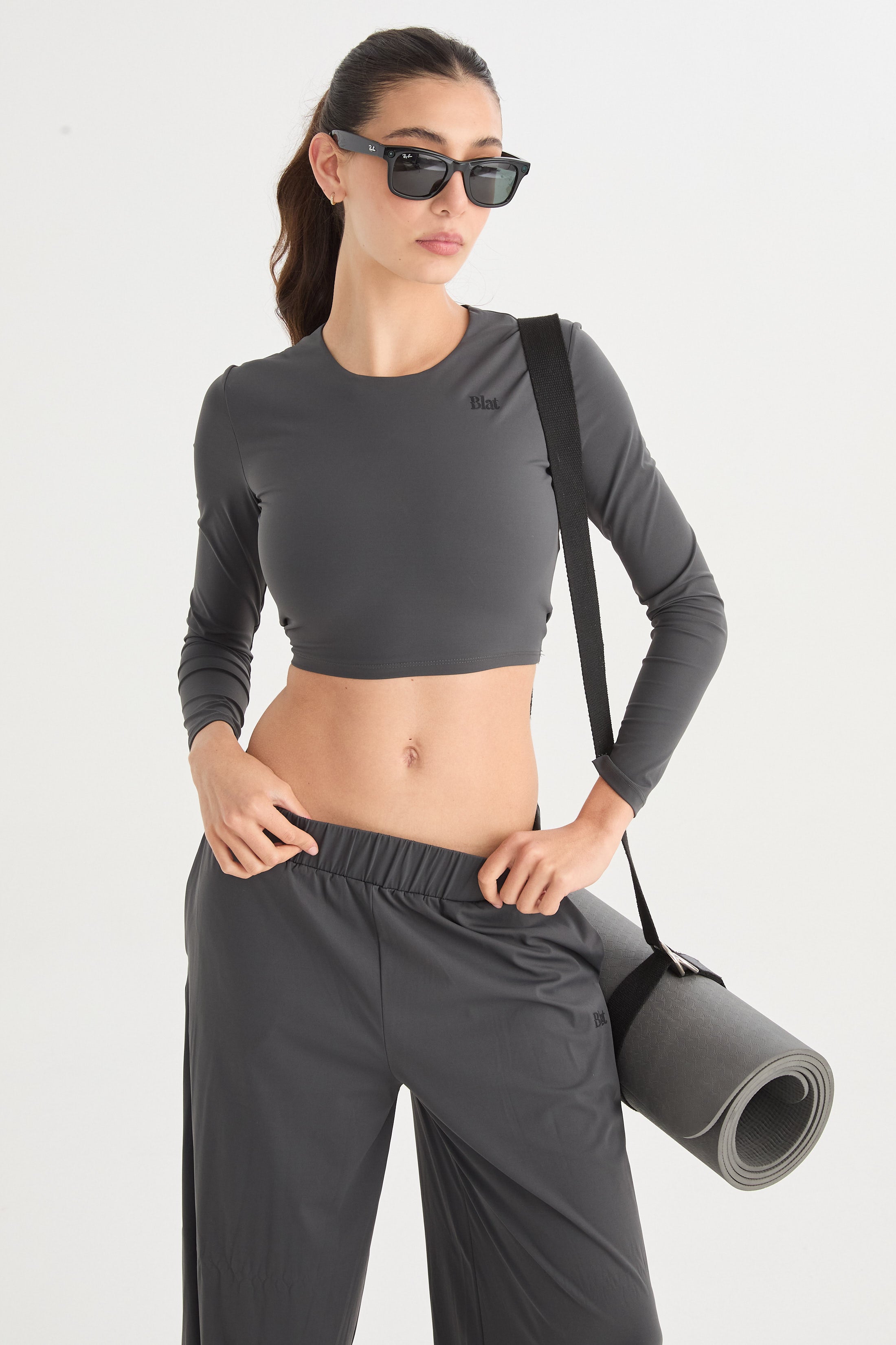 Pantalón Kora - TechKnit® - Gris Oscuro