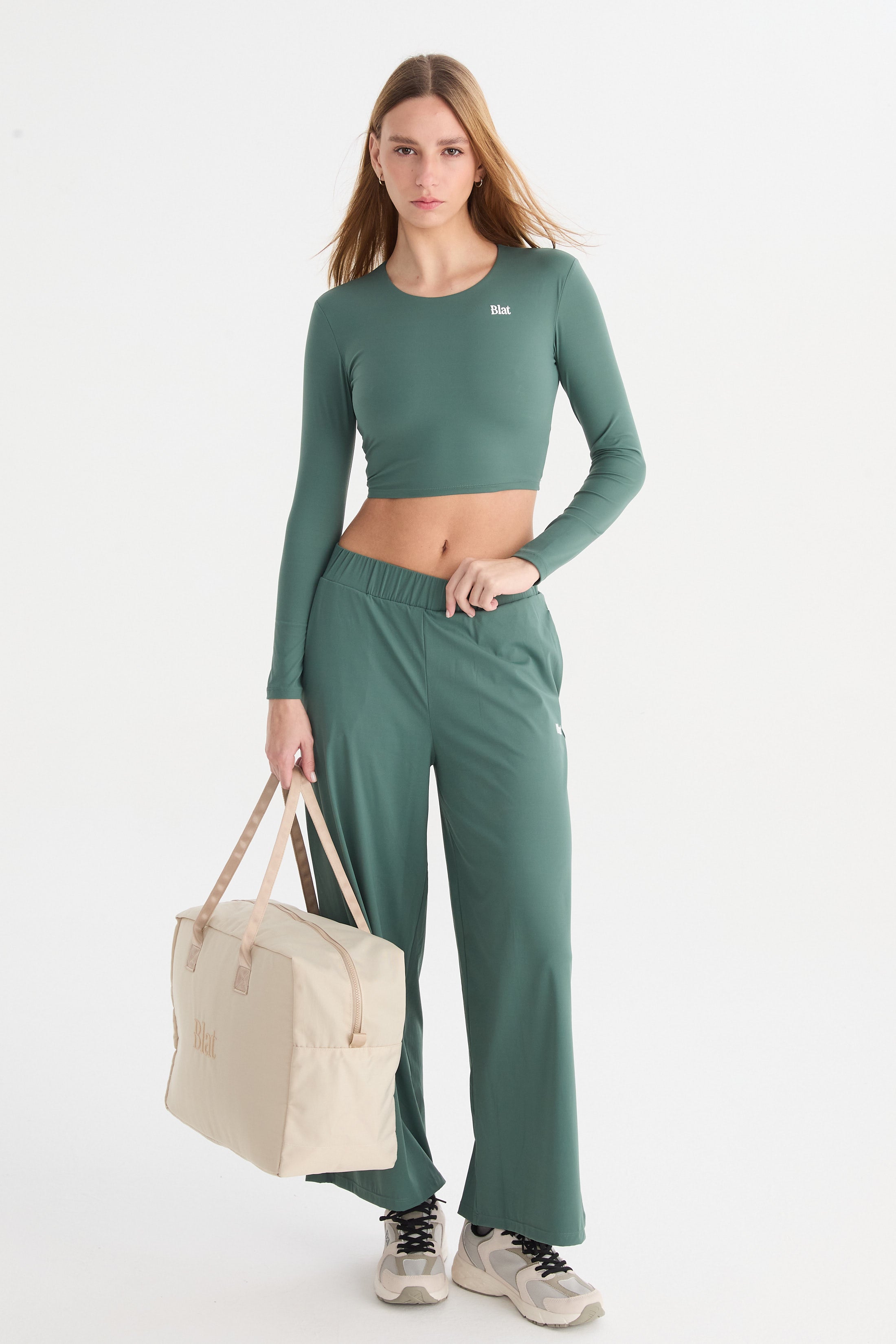 Top Manga Larga Kora - TechKnit® - Laurel