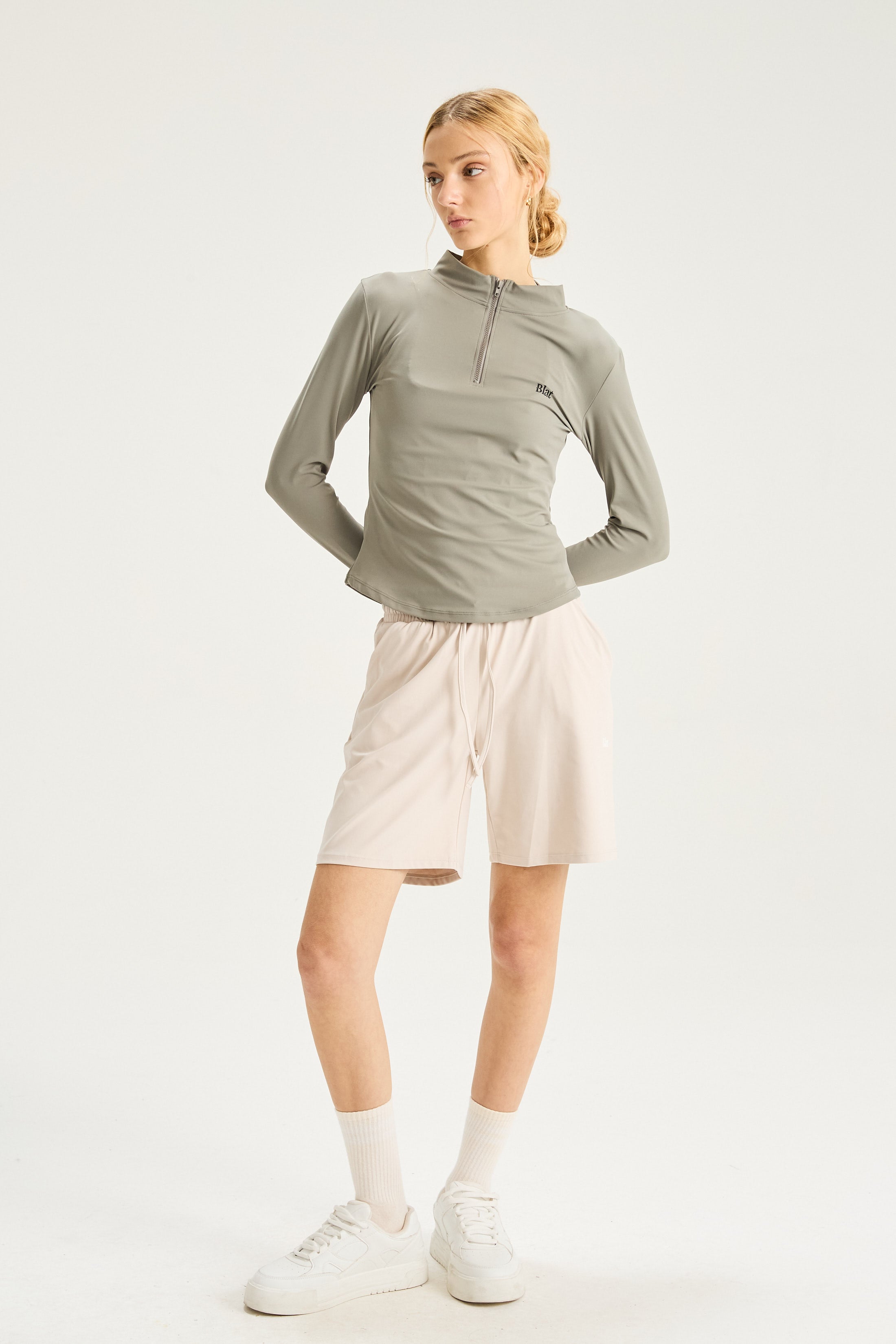 Short Spark - TechKnit® - Off White