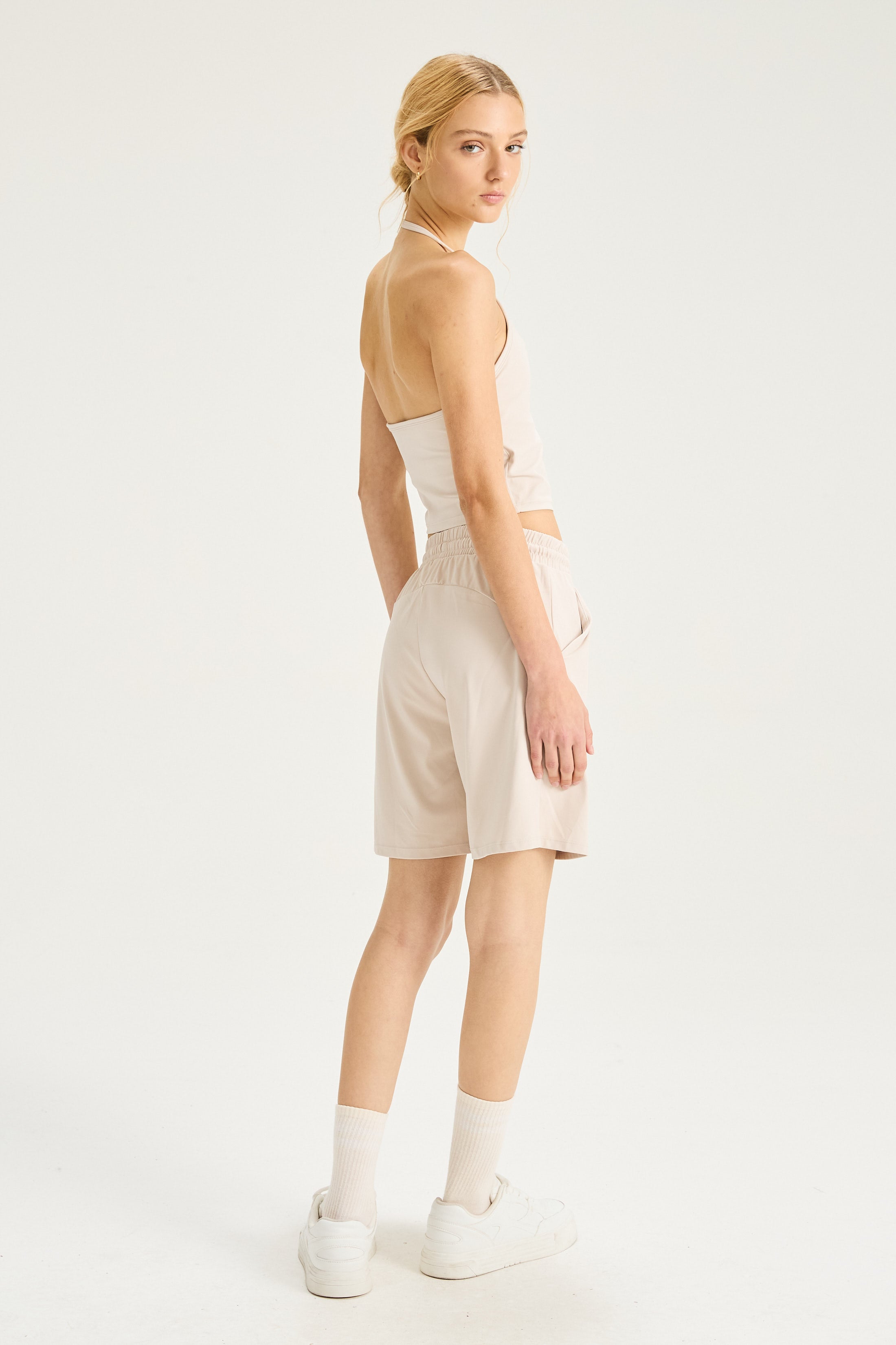 Short Spark - TechKnit® - Off White