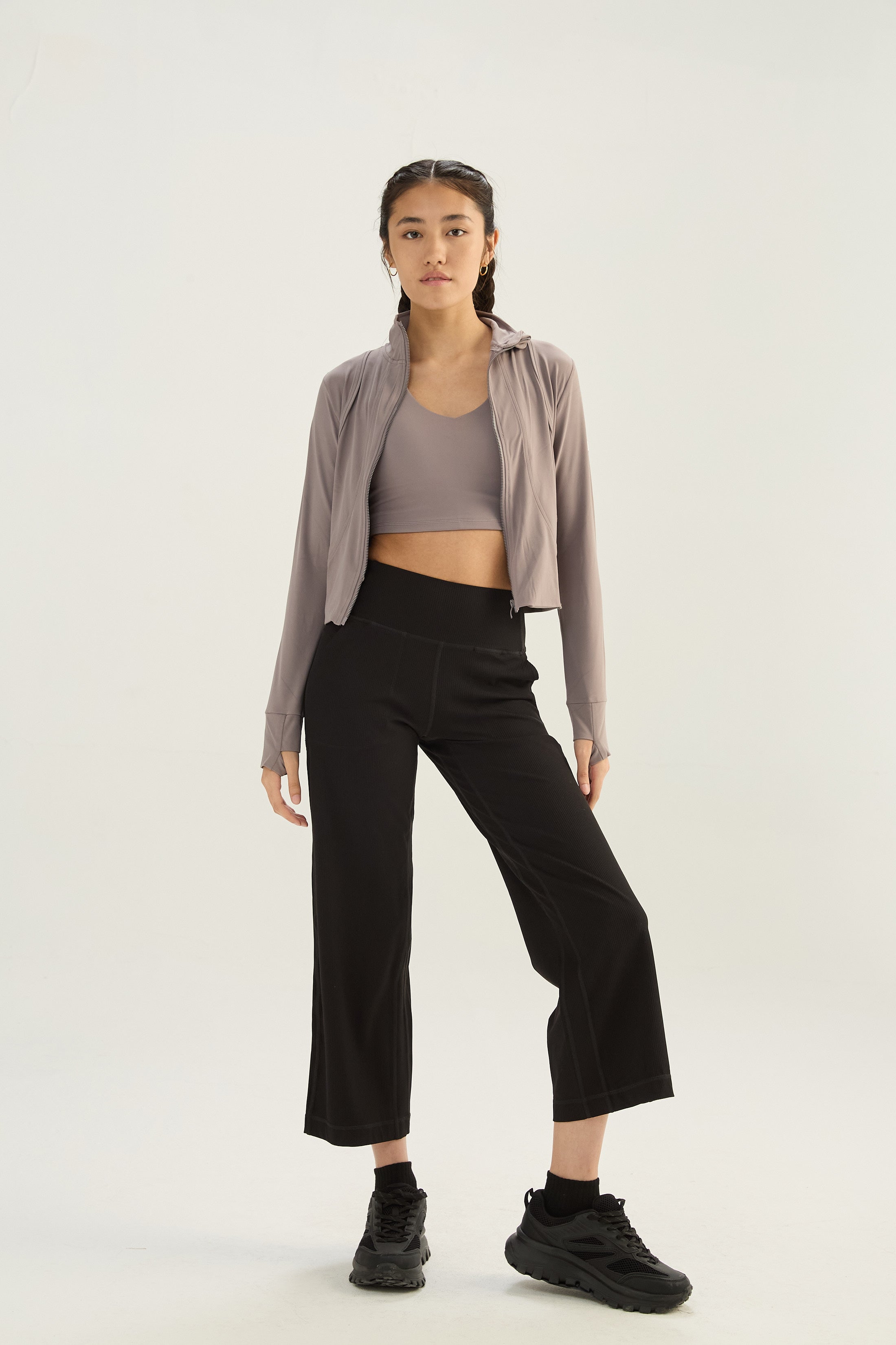 Pantalón Contour - SleekRib® - Negro