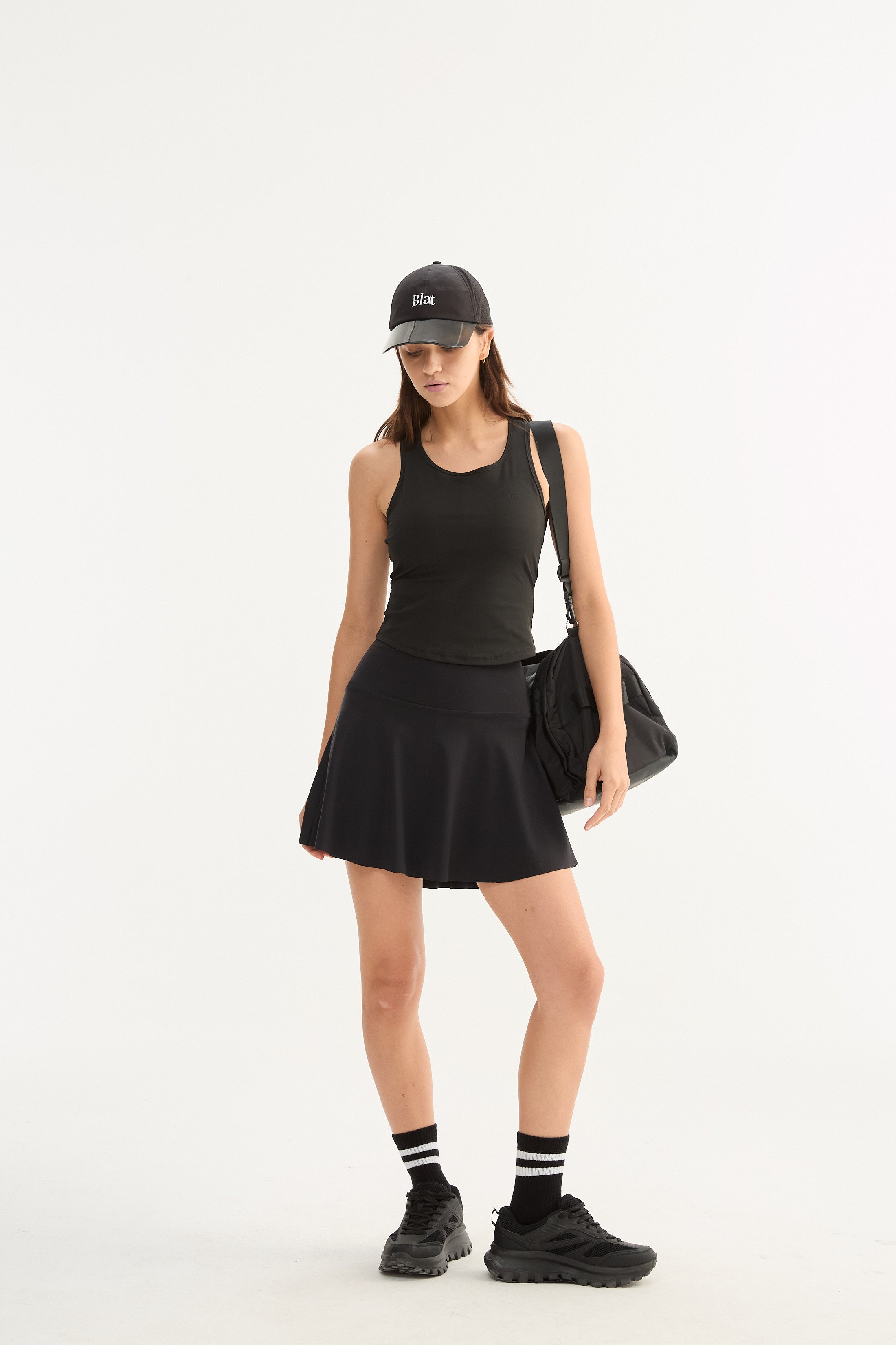 Remera Sin Mangas - PureSkin® - Negro