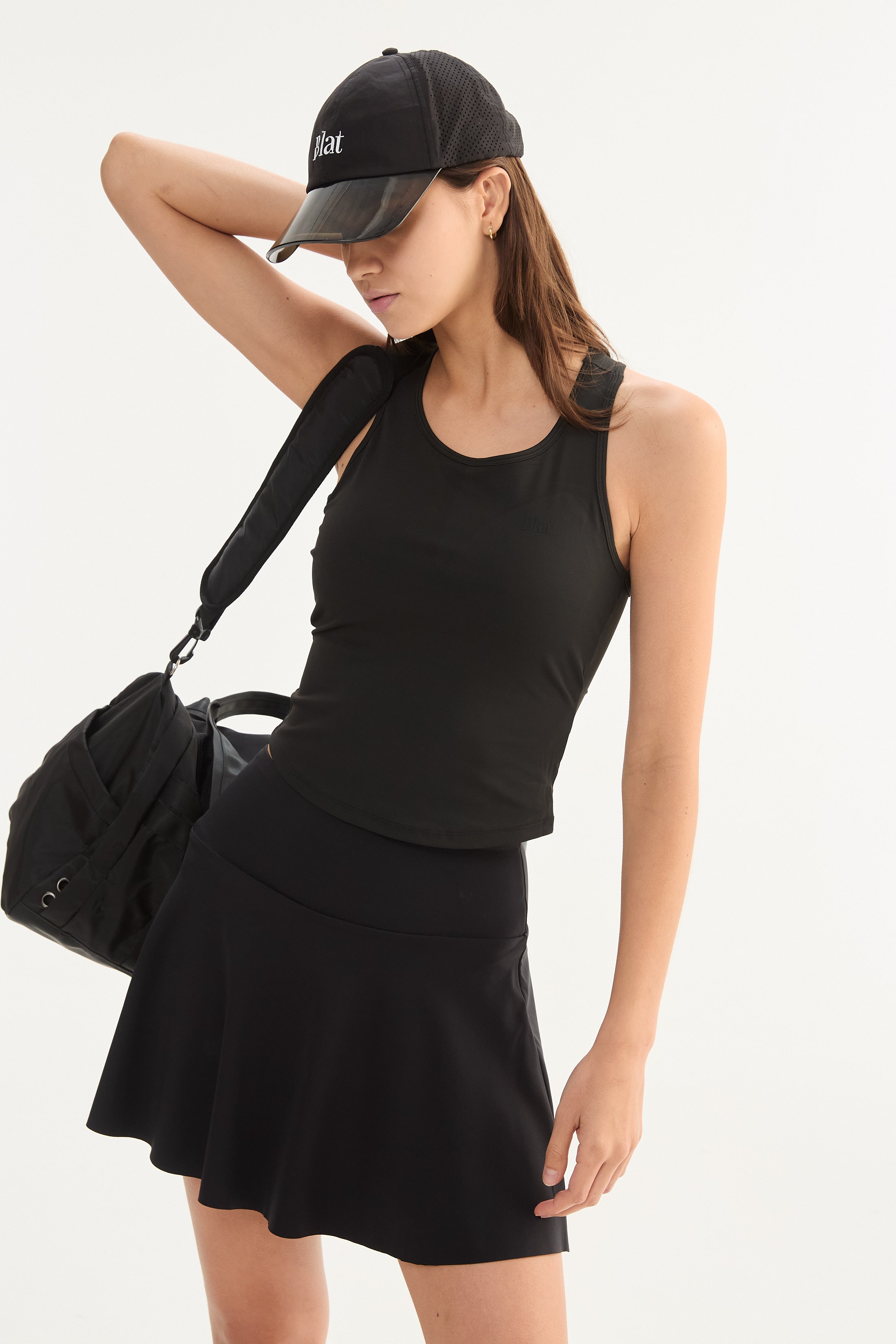 Remera Sin Mangas - PureSkin® - Negro