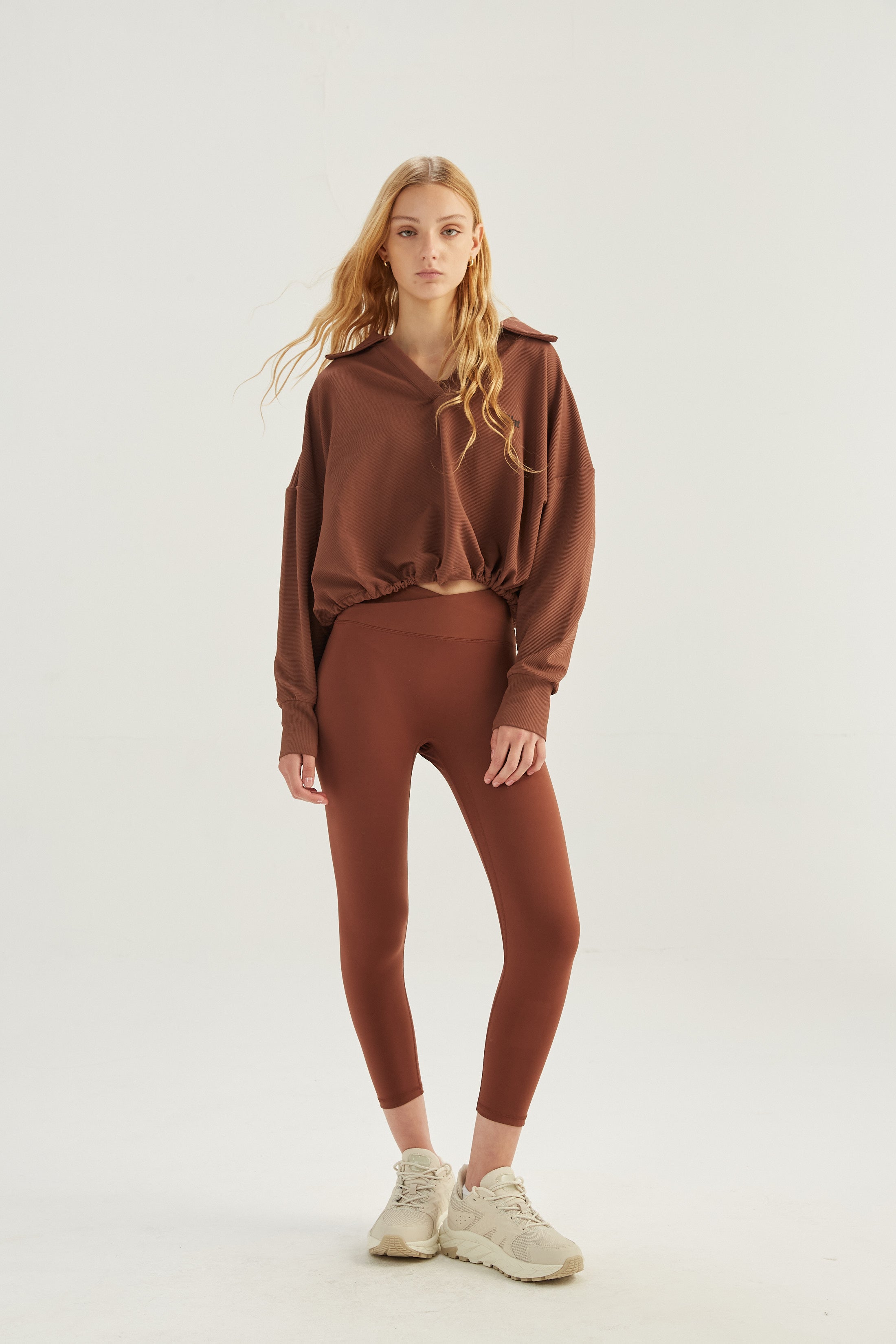 Buzo Jumper Armony - SleekRib® - Chocolate