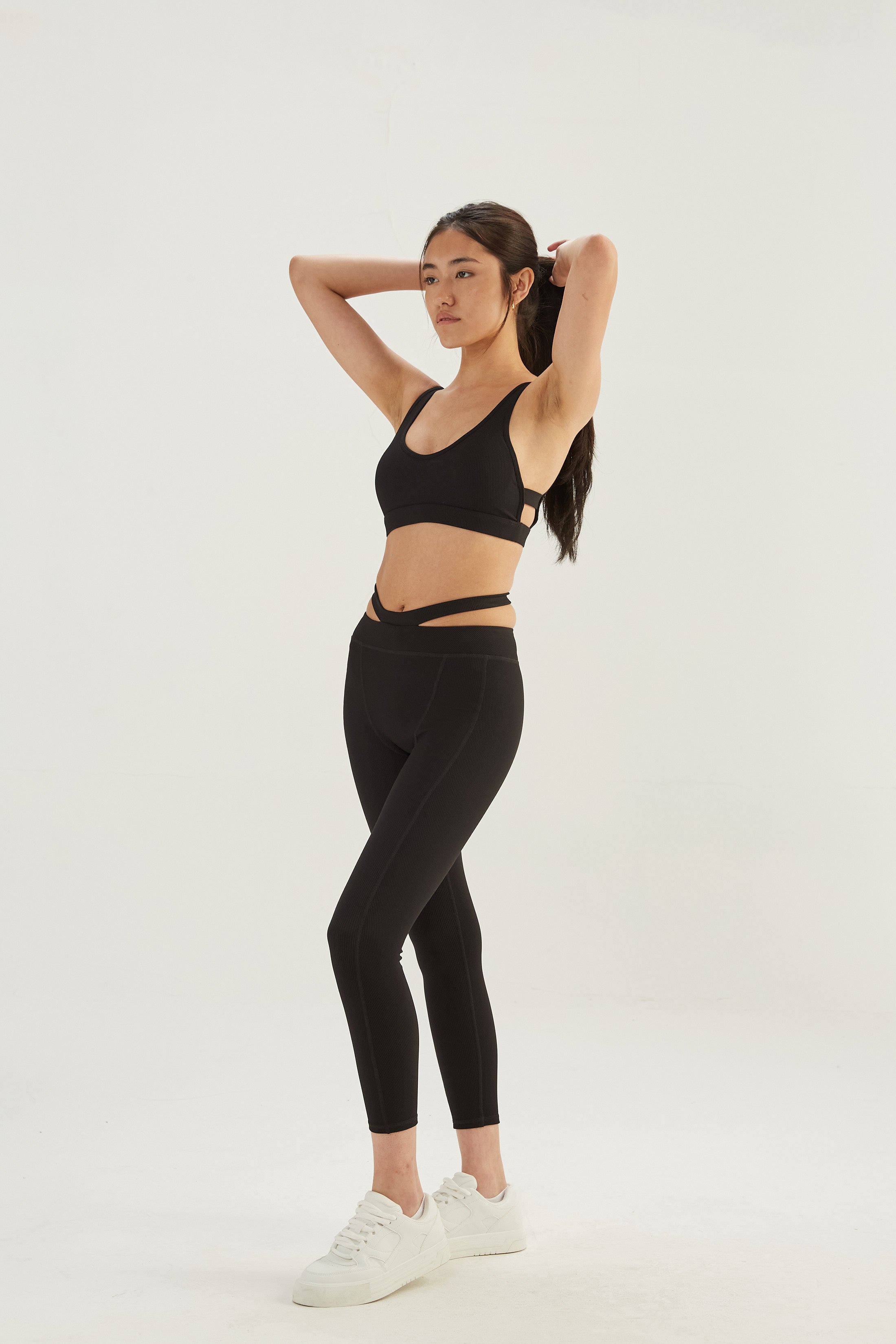 Top Sculpt - SleekRib® - Negro