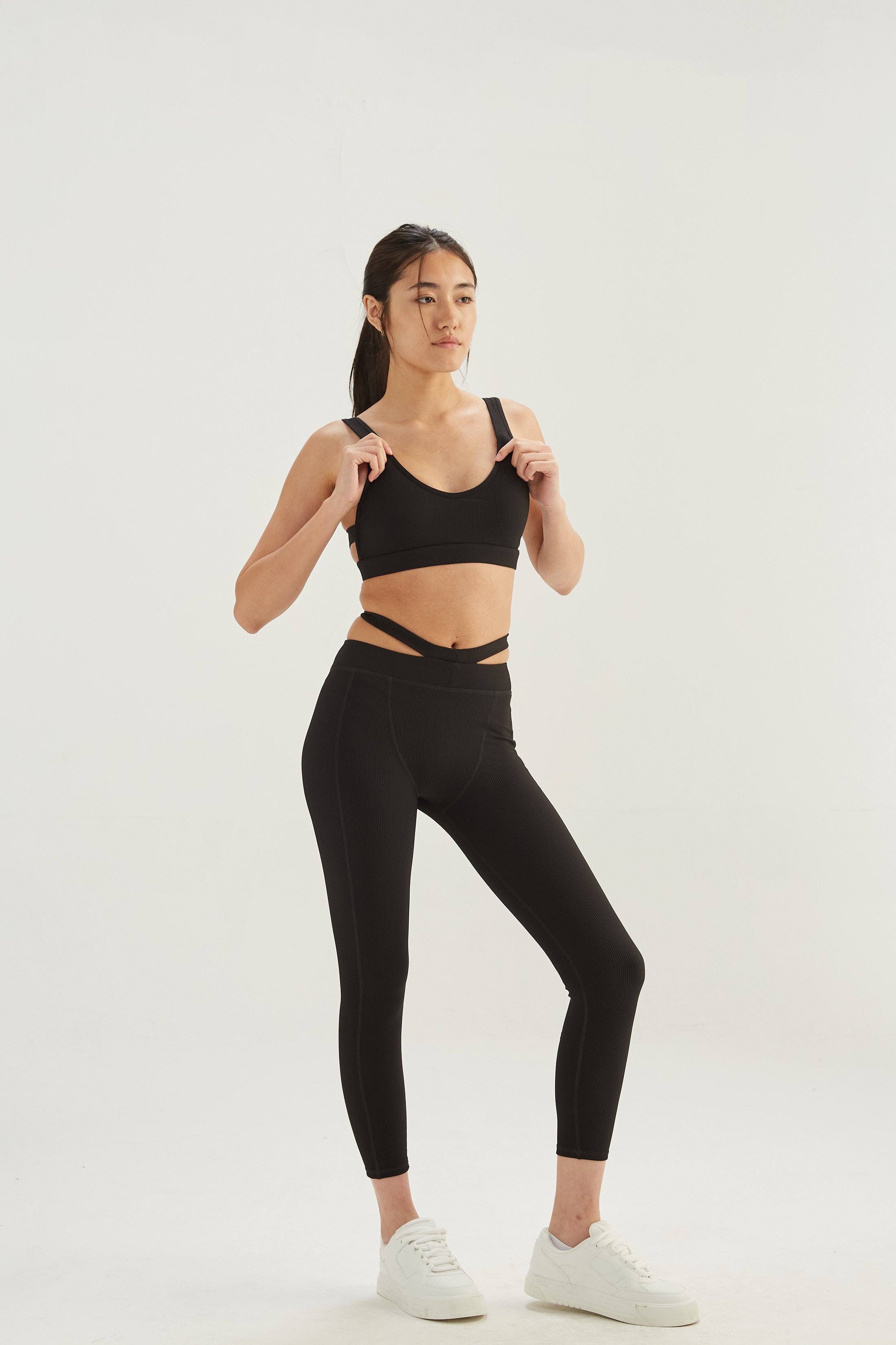 Top Sculpt - SleekRib® - Negro