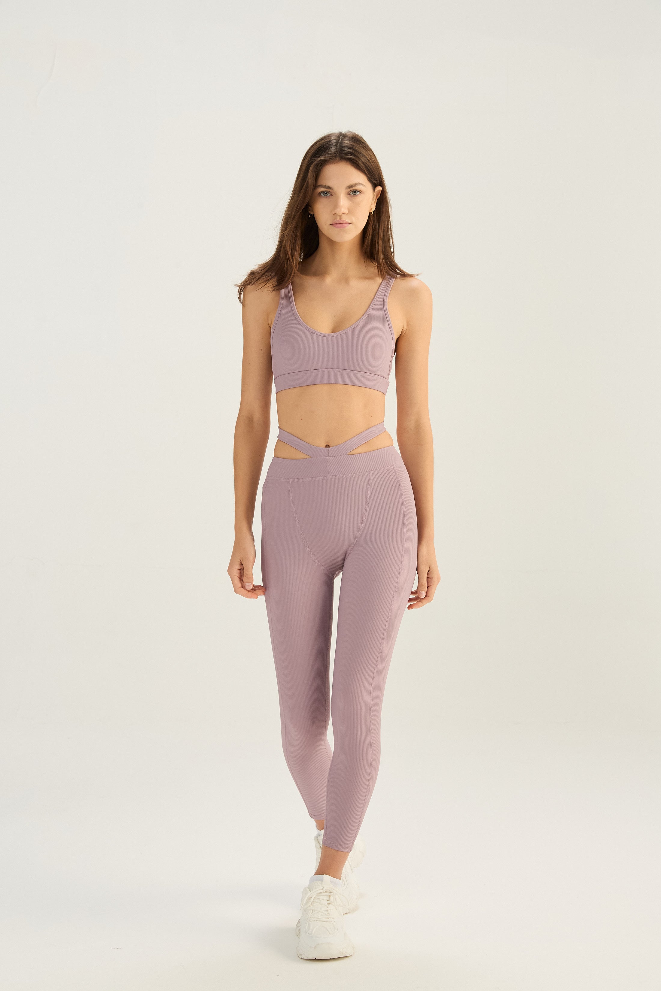 Calza Sculpt - SleekRib® - Lavanda