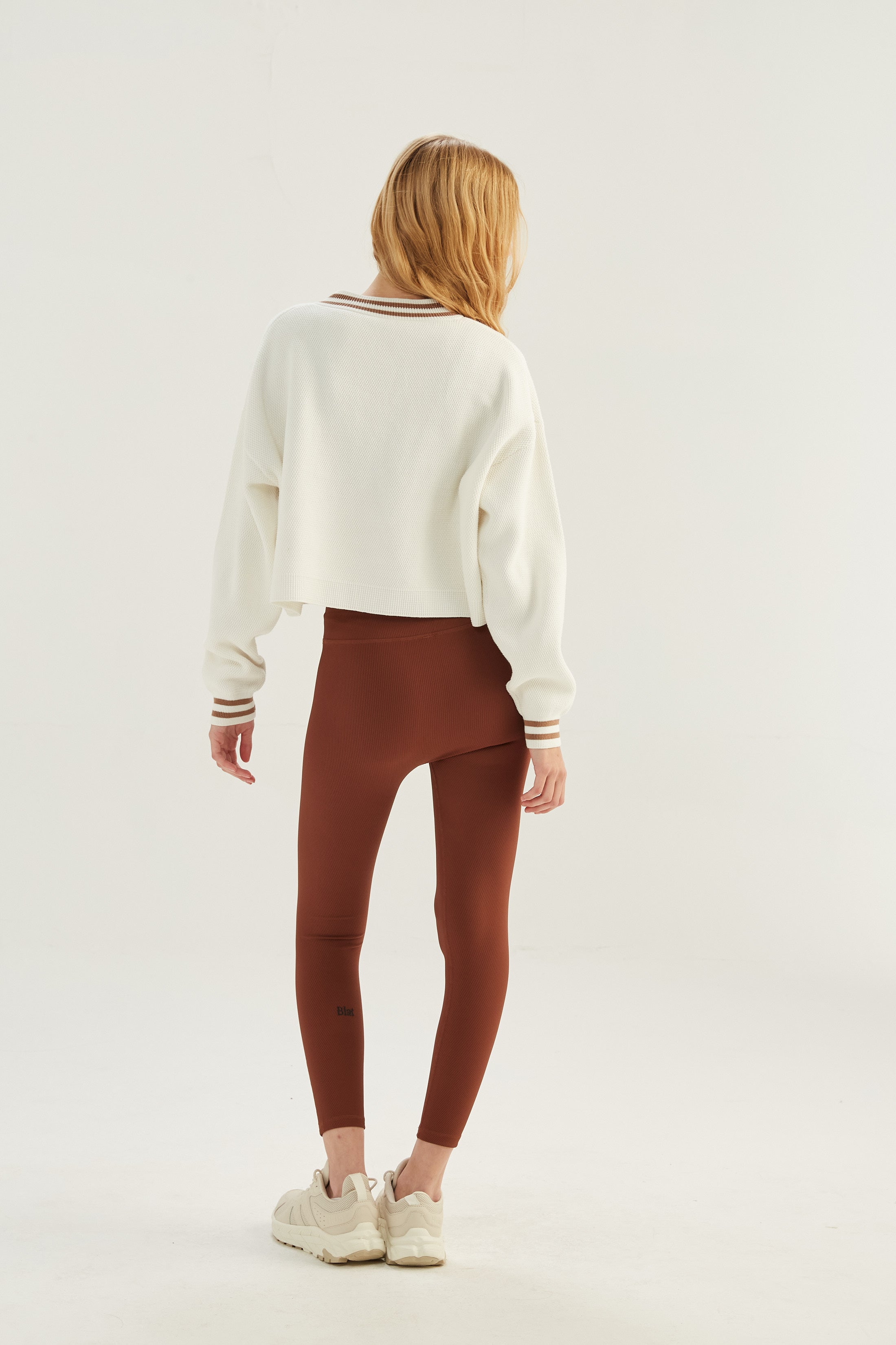 Calza Sculpt - SleekRib® - Chocolate