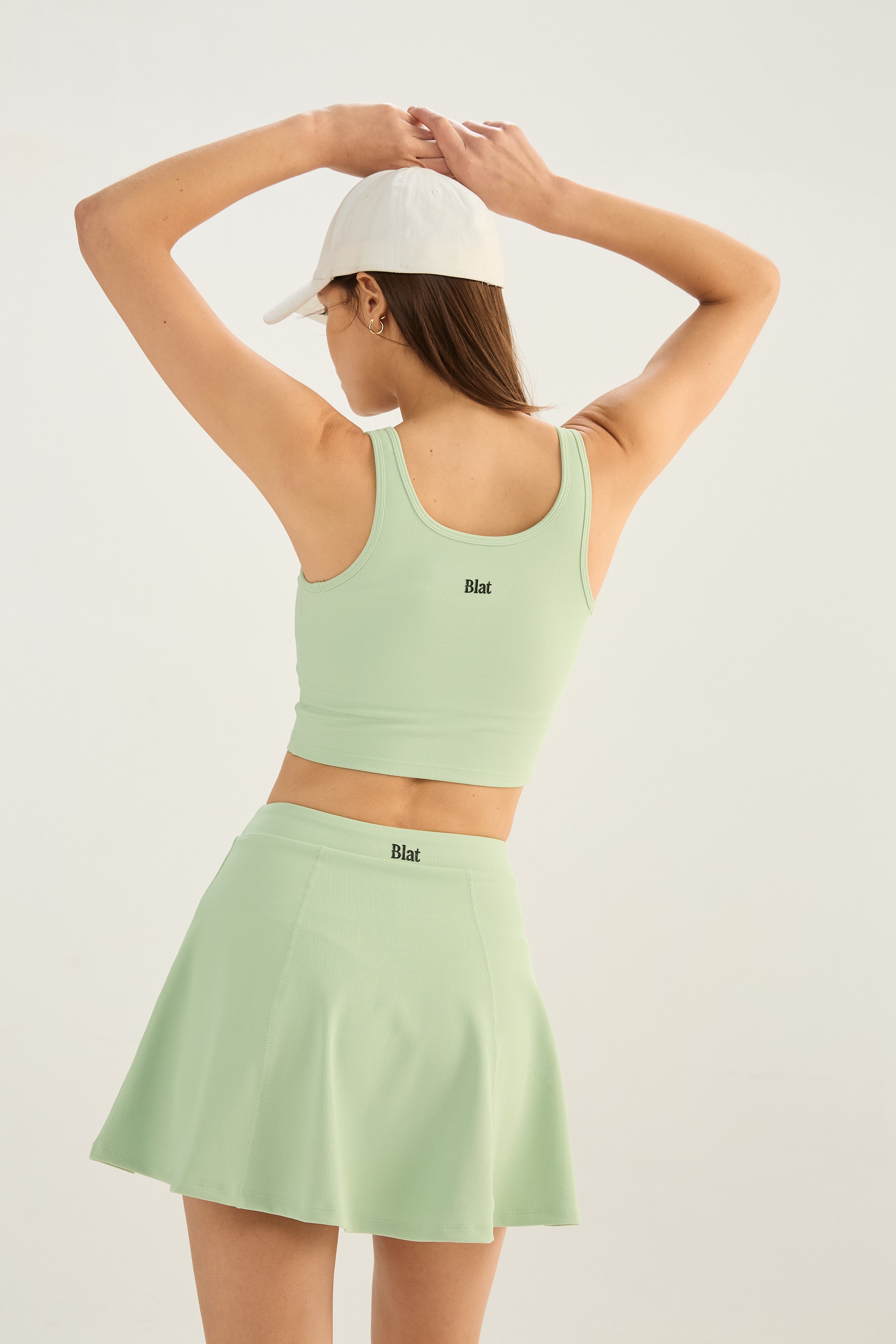 Pollera Court - SleekRib® - Menta