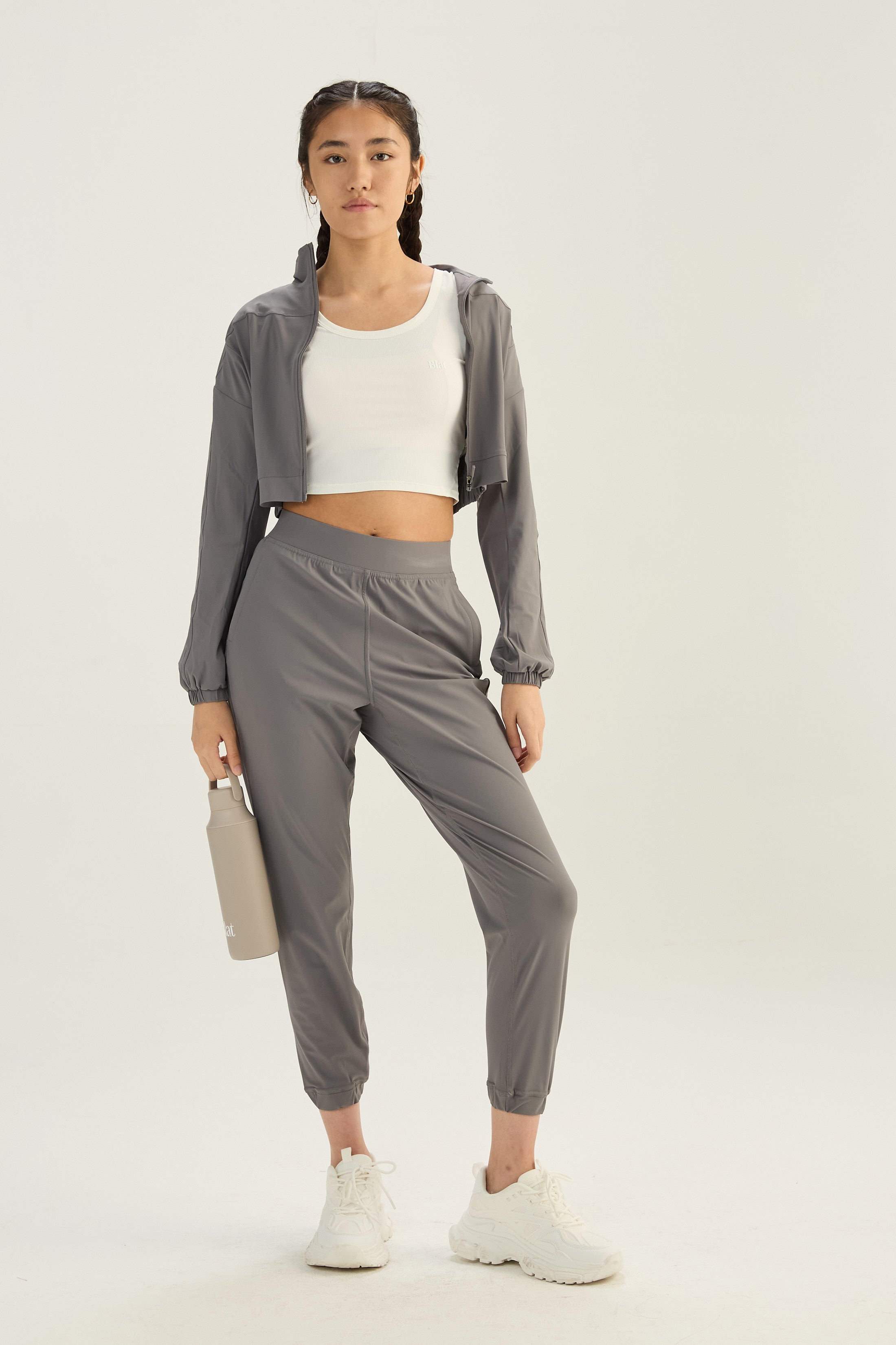 Top Manga Corta Sway - SleekRib® - Blanco