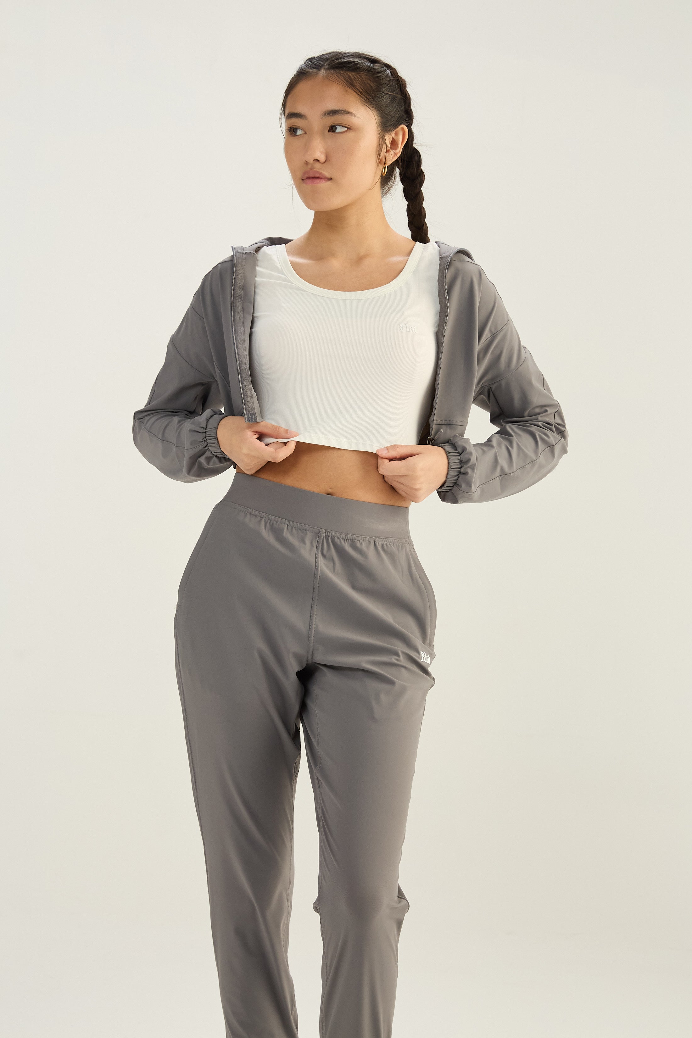 Top Manga Corta Sway - SleekRib® - Blanco