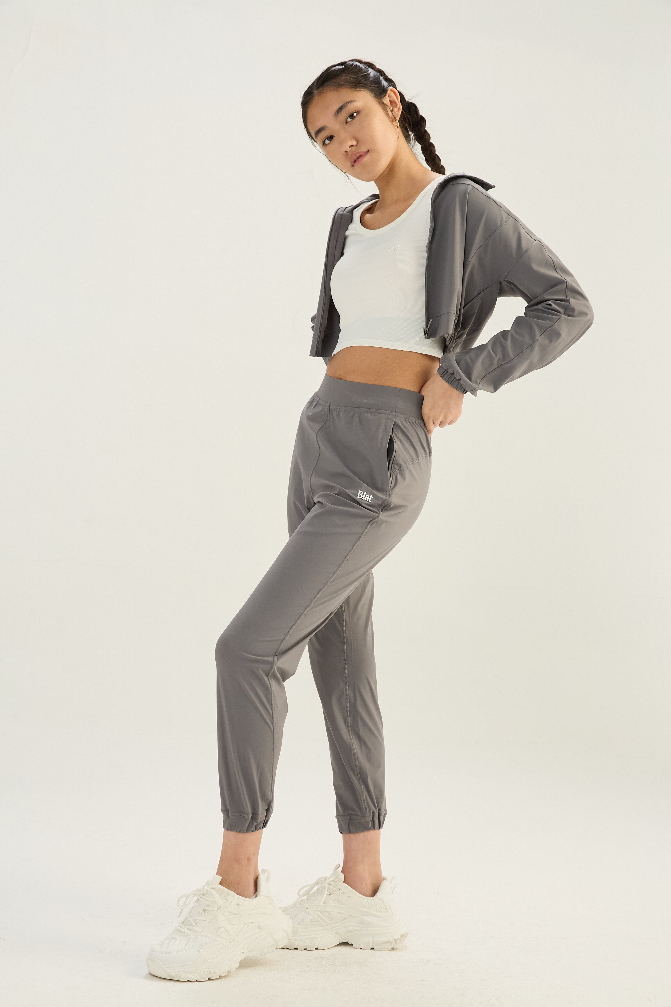 Top Manga Corta Sway - SleekRib® - Blanco