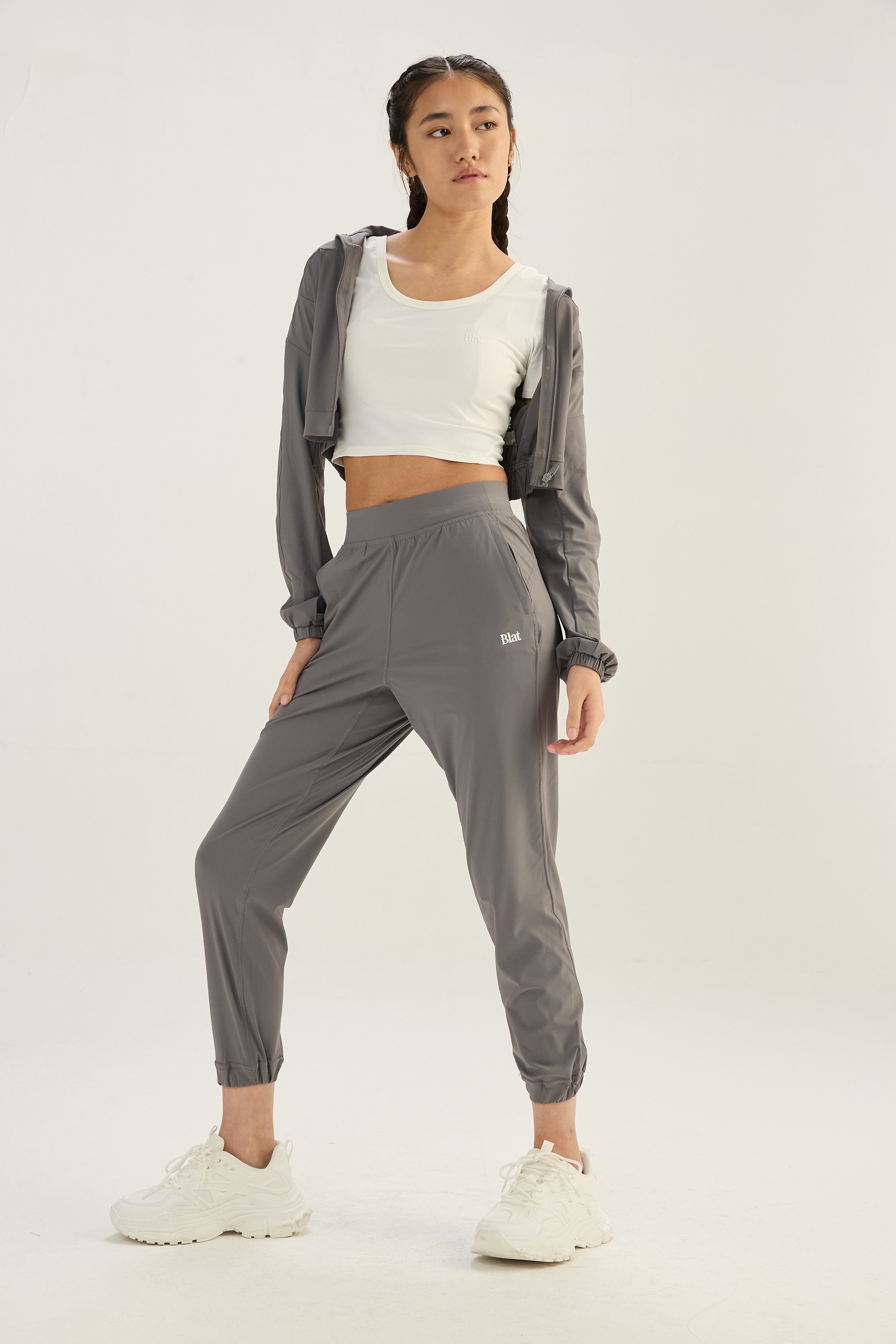 Top Manga Corta Sway - SleekRib® - Blanco