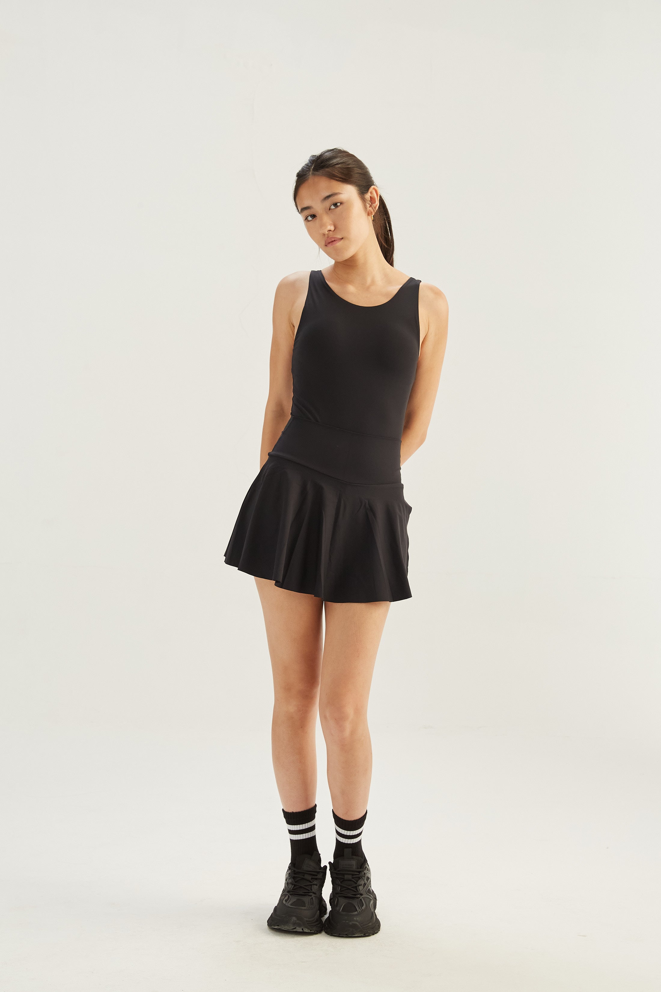 Pollera Deuce - PureSkin® - Negro