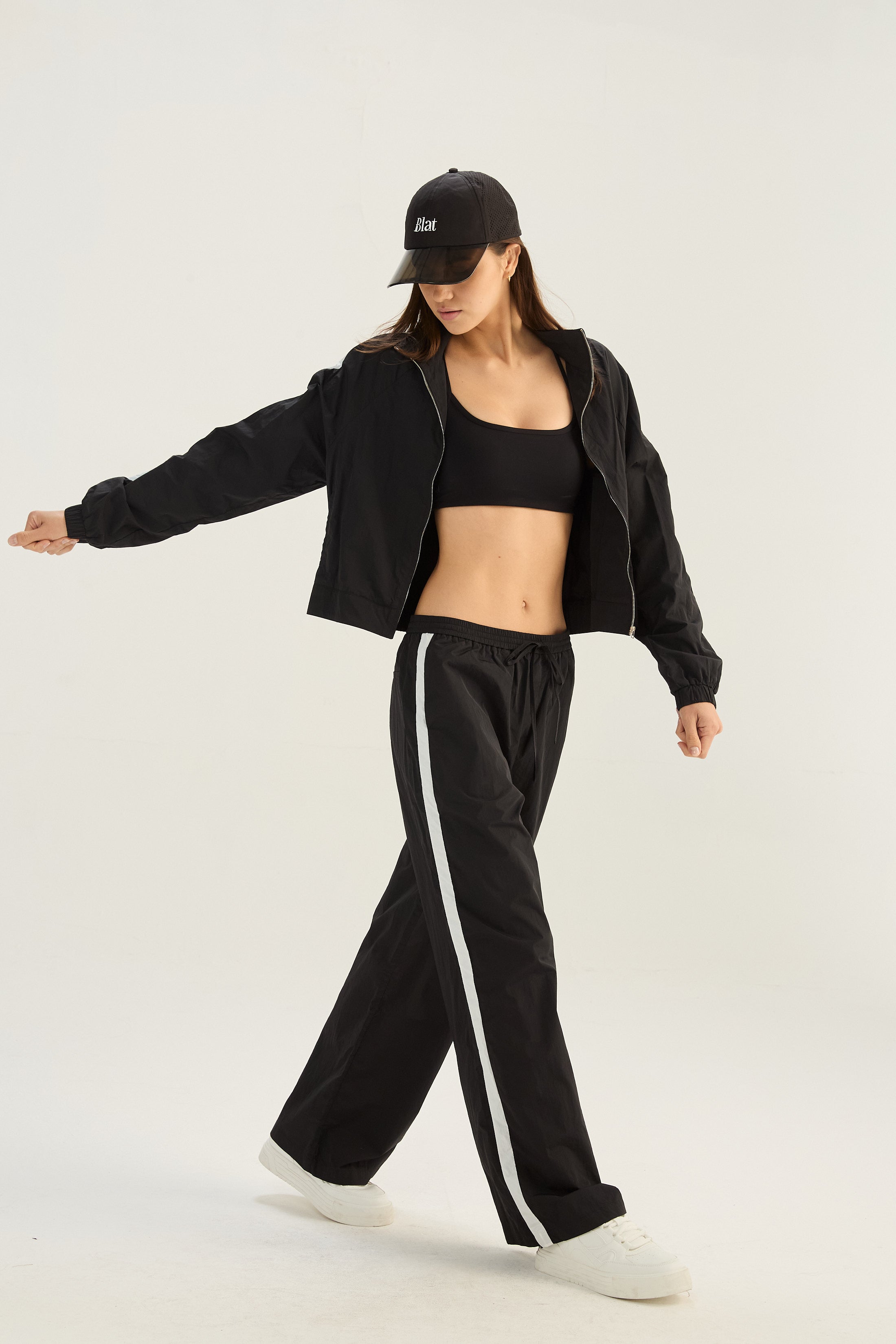 Campera Flowtone - Negro