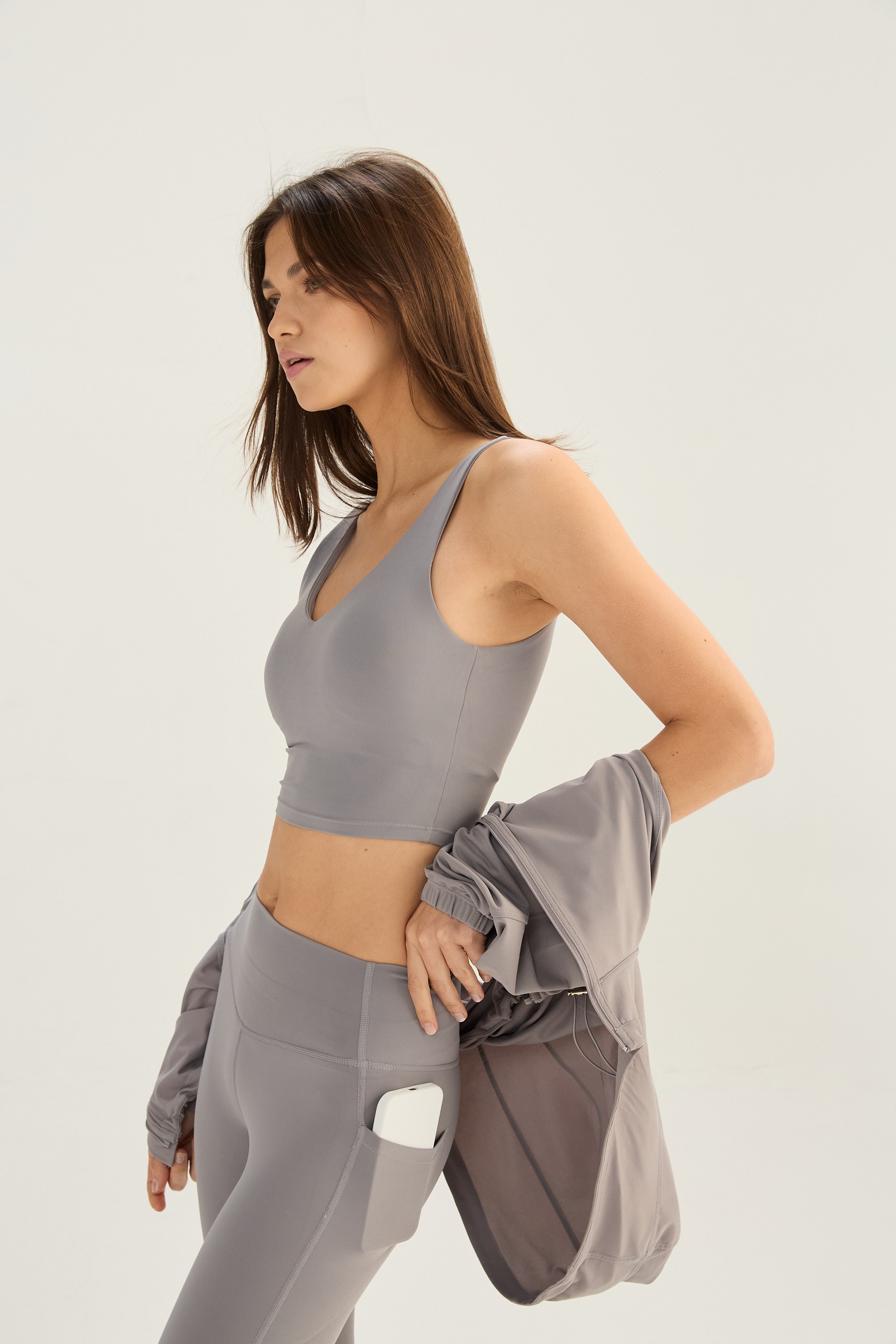 Top Casual - PureSkin® - Gris Ceniza