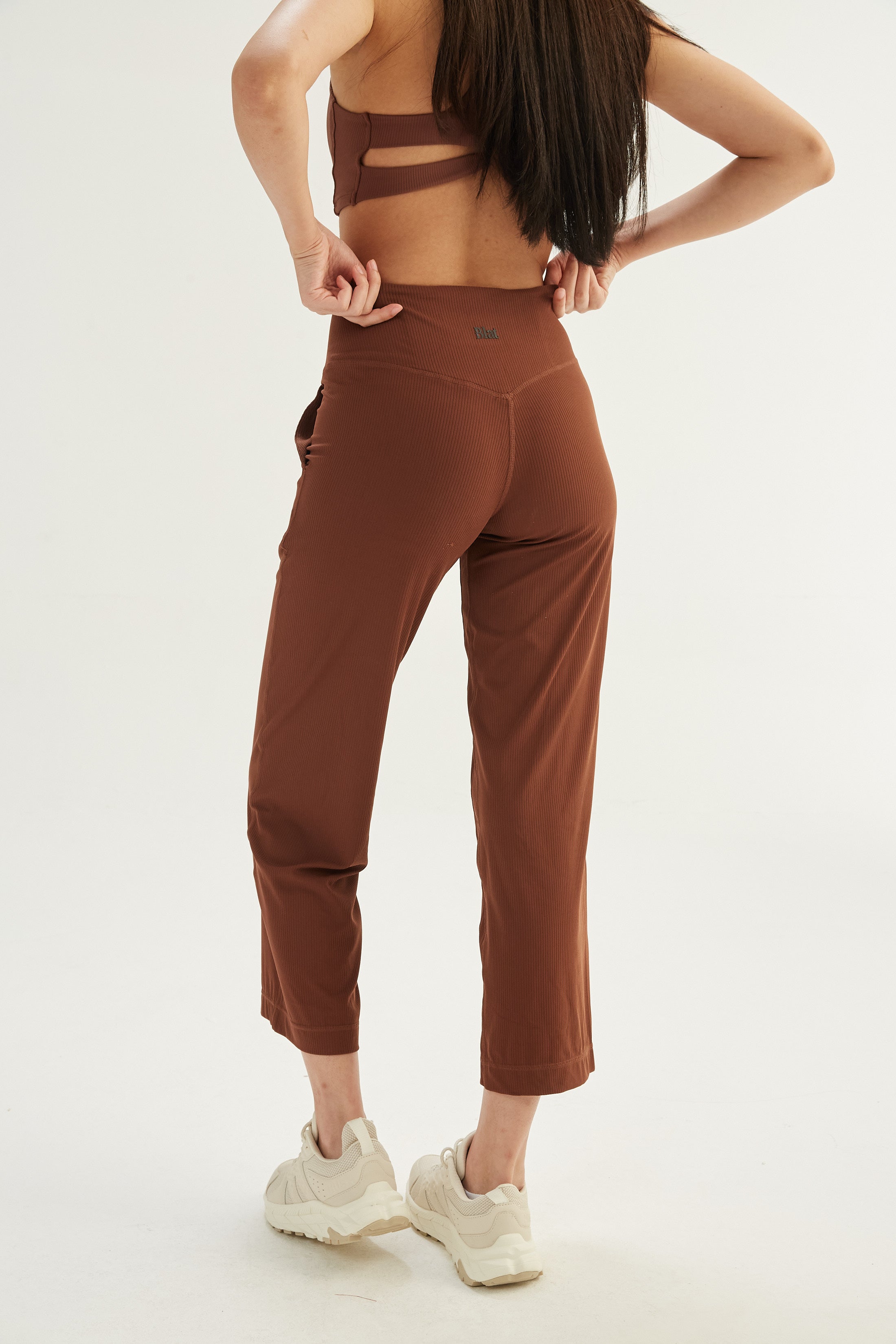 Pantalón Contour - SleekRib® - Chocolate