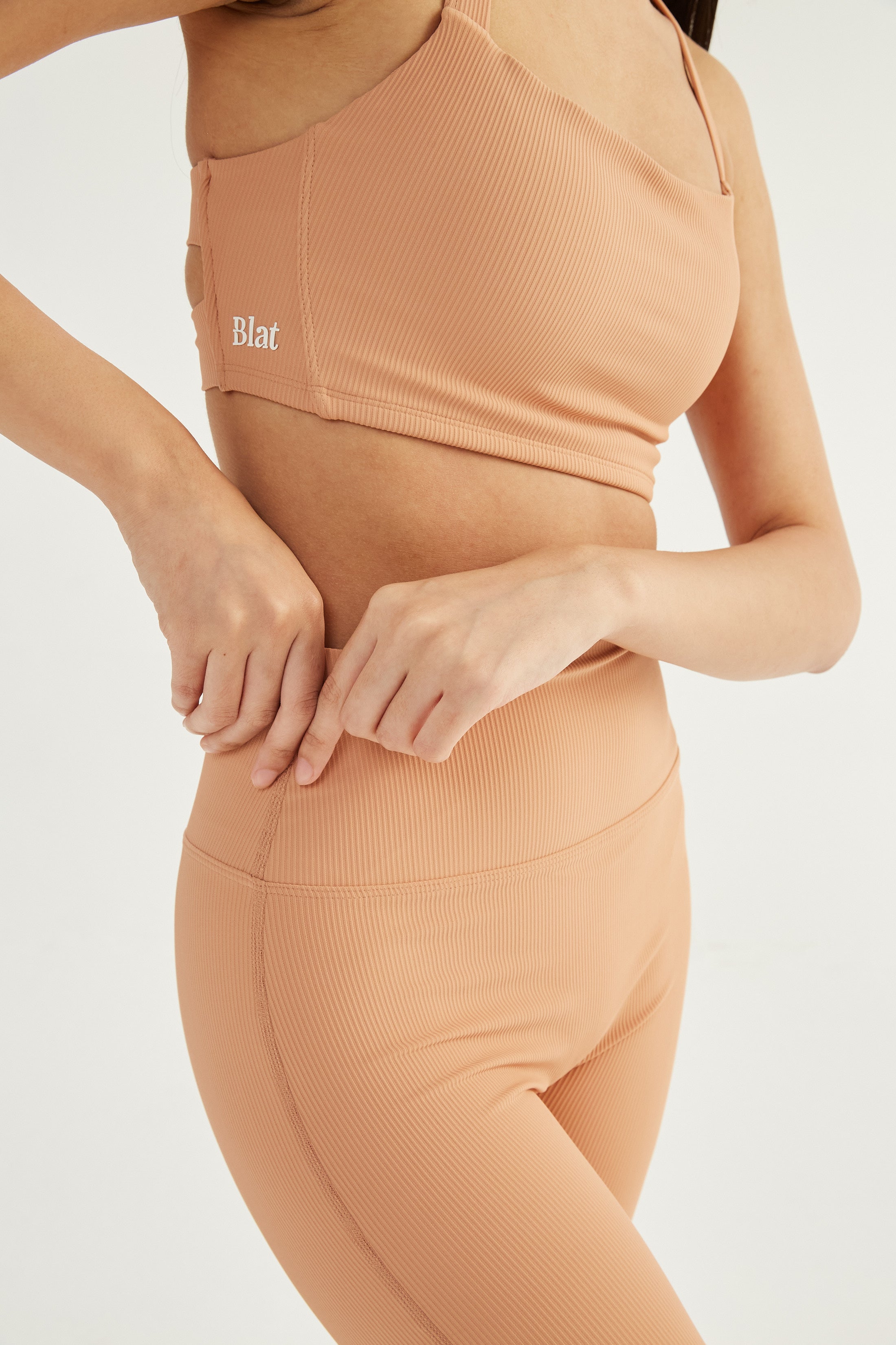 Pantalón Armony - SleekRib® - Nude