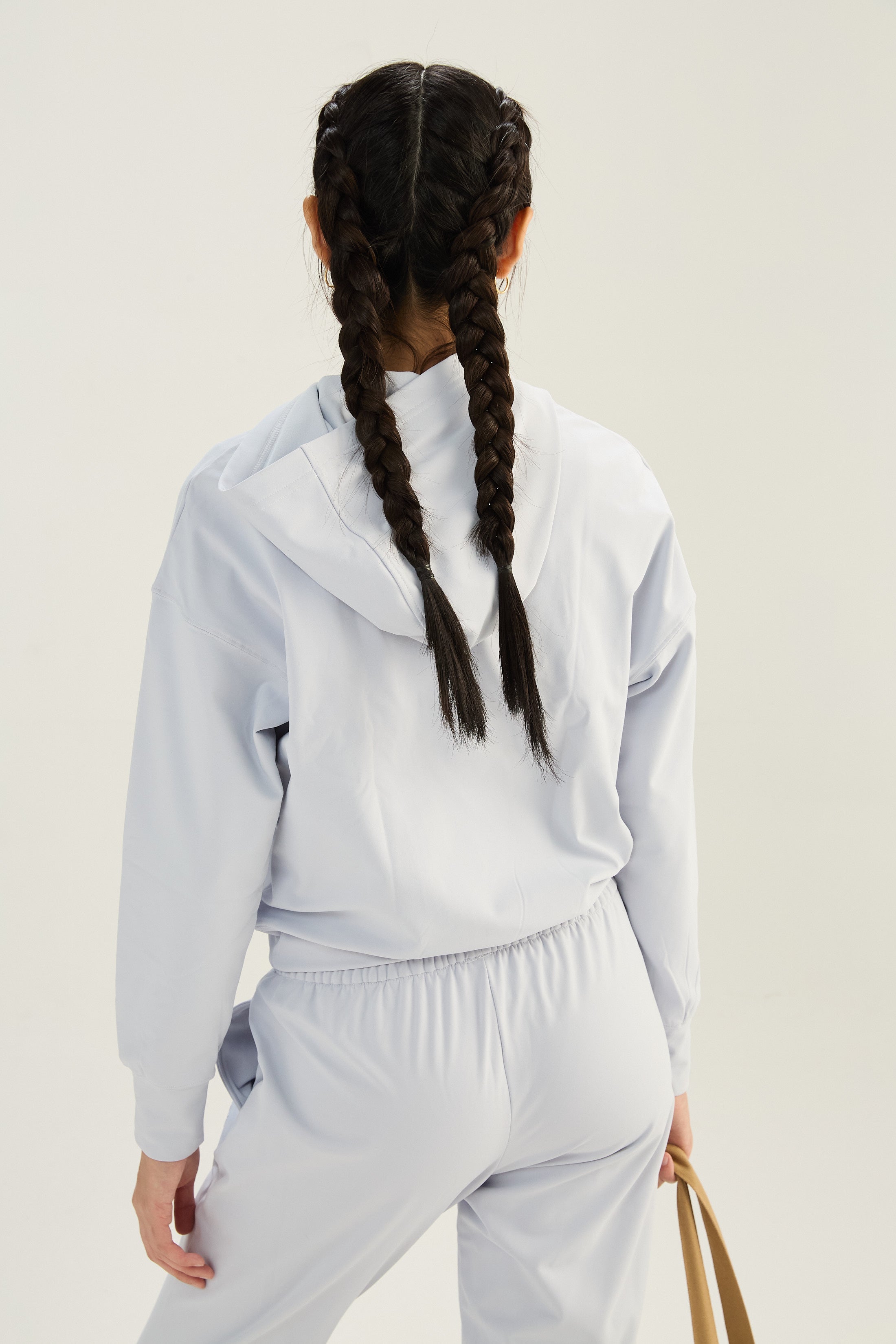 Buzo Hoodie Ethereal - TechKnit® - Gris Plata