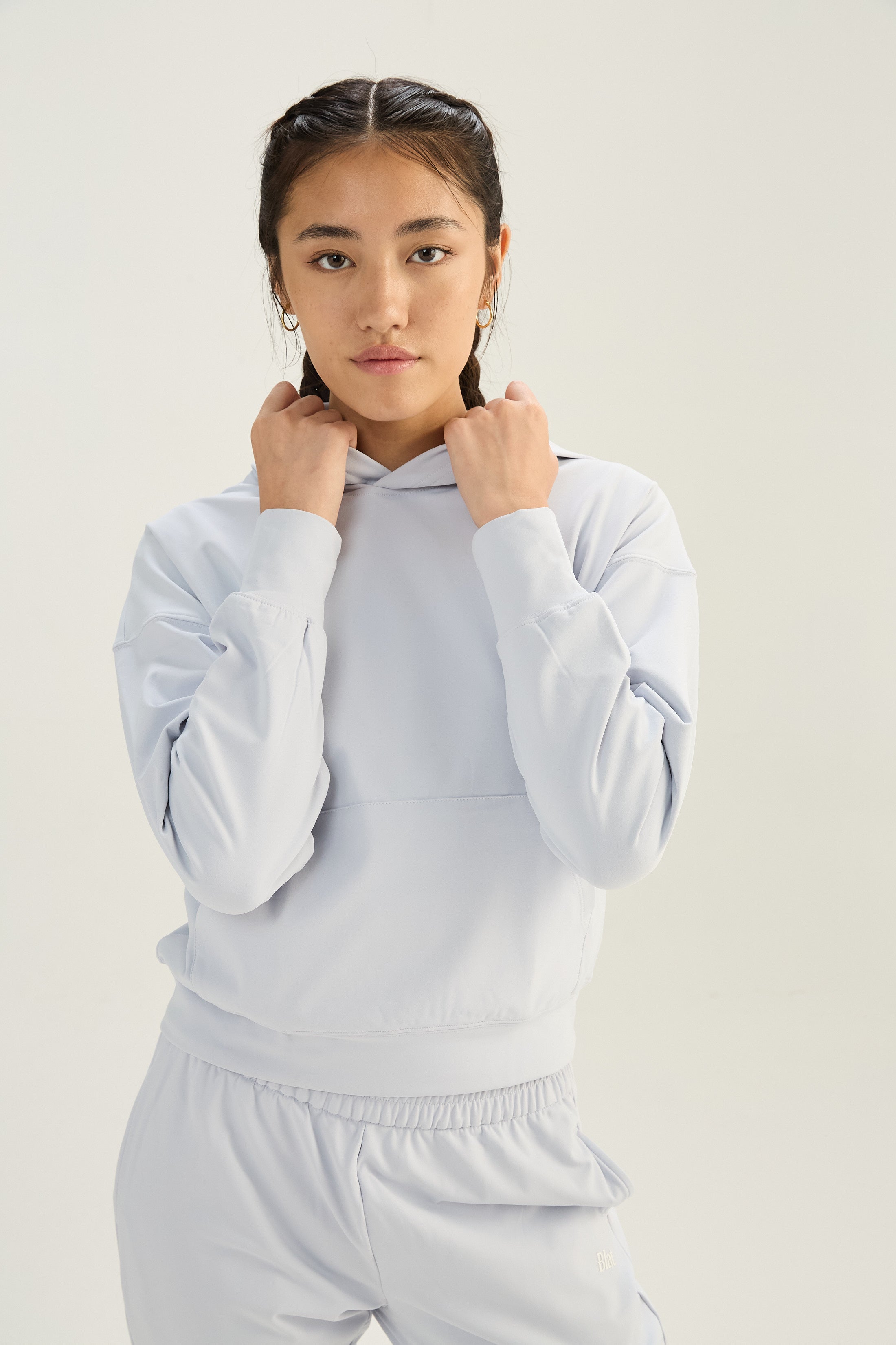 Buzo Hoodie Ethereal - TechKnit® - Gris Plata