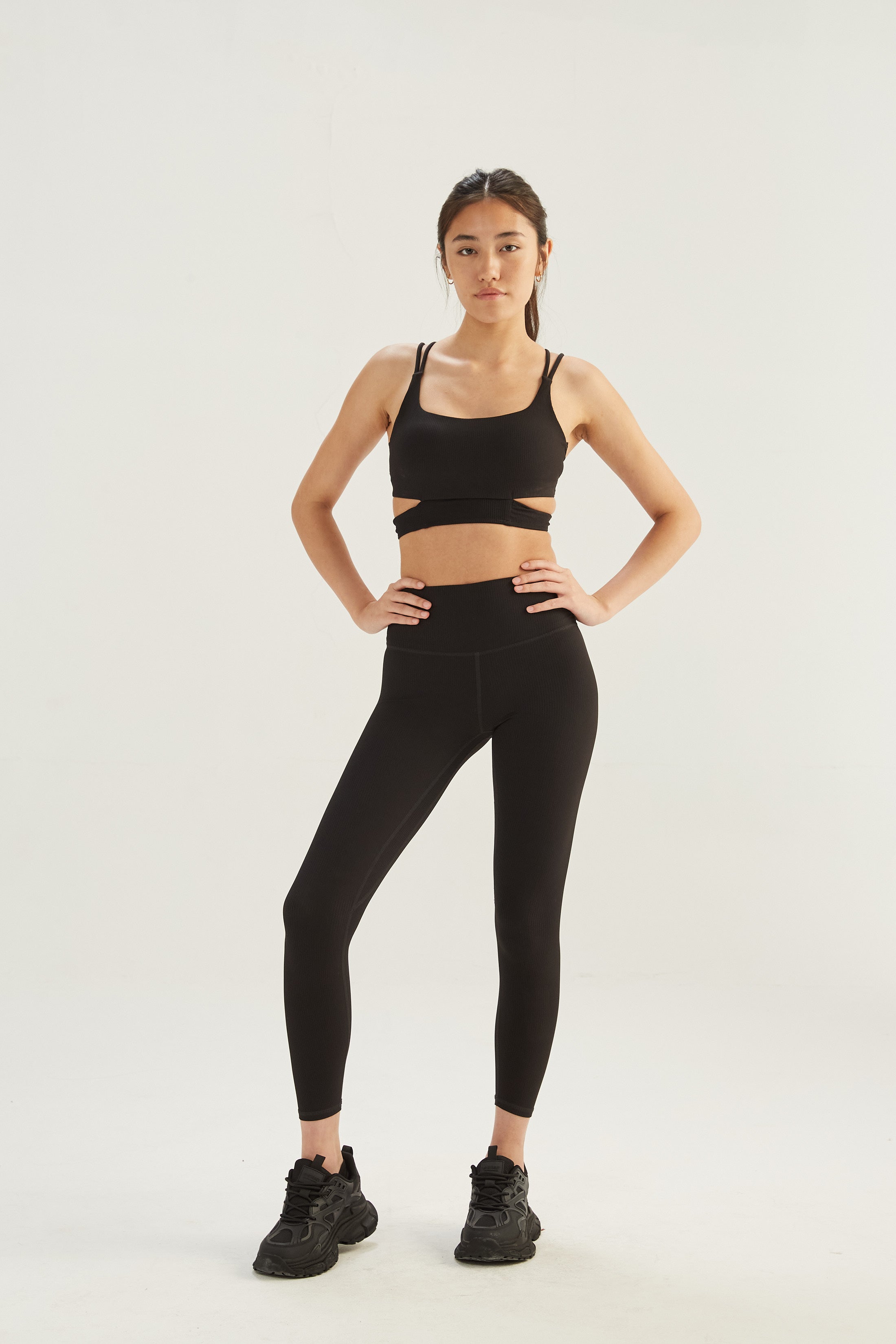 Top Contour - SleekRib® - Negro