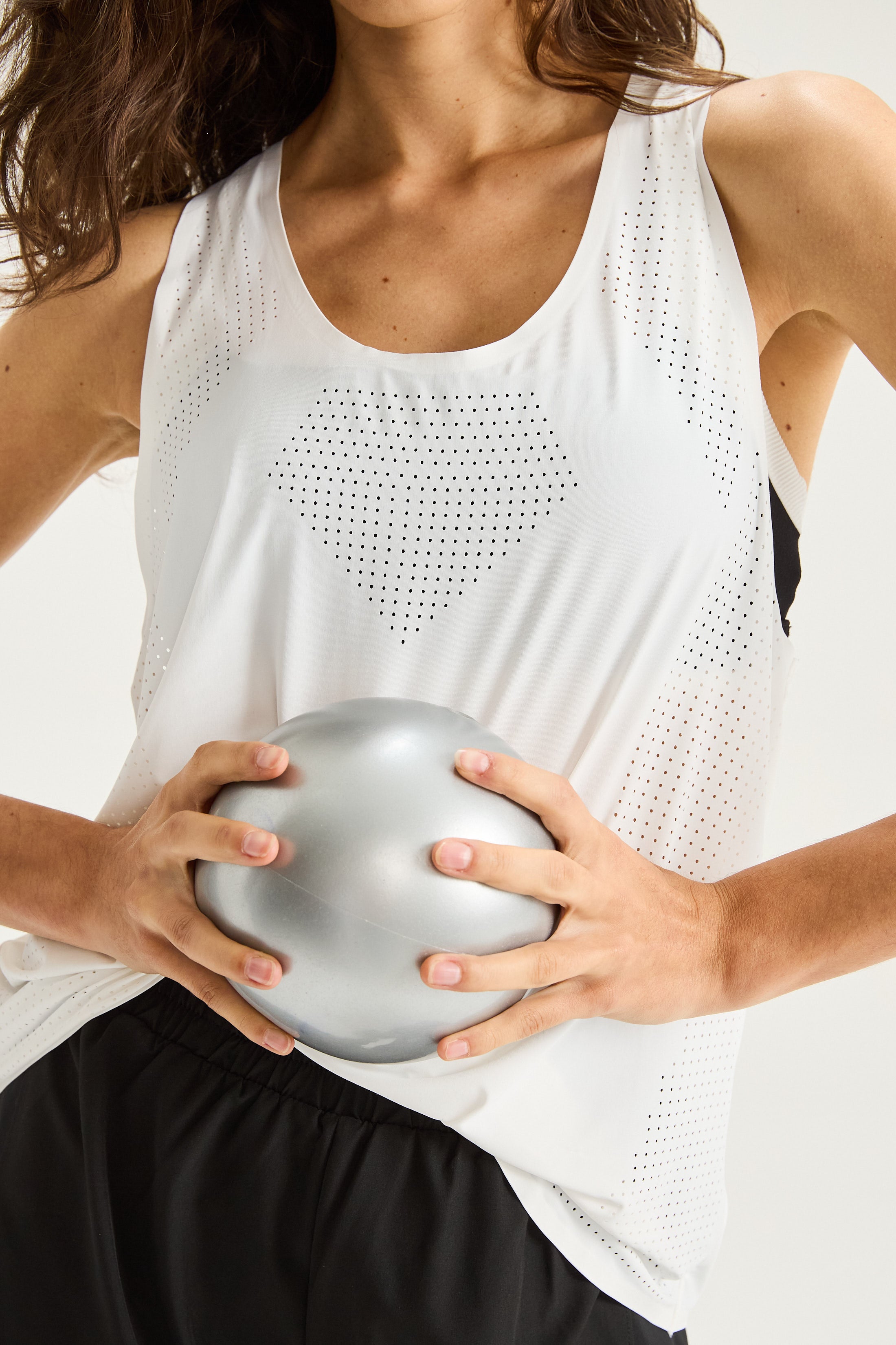 Remera Sin Mangas Breath - PureSkin® - Blanco