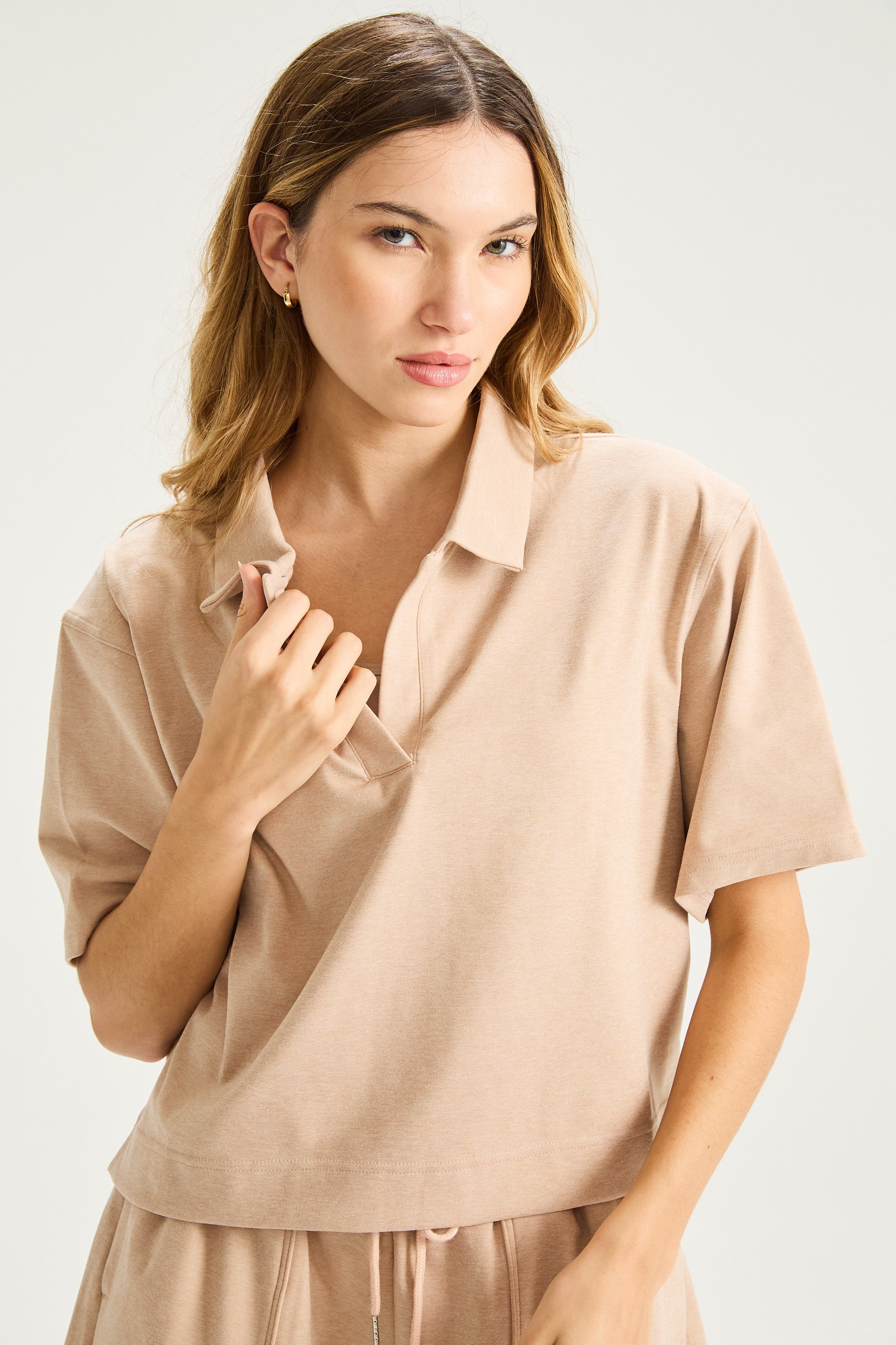 Chomba Crop Bolt - TechKnit® - Visón