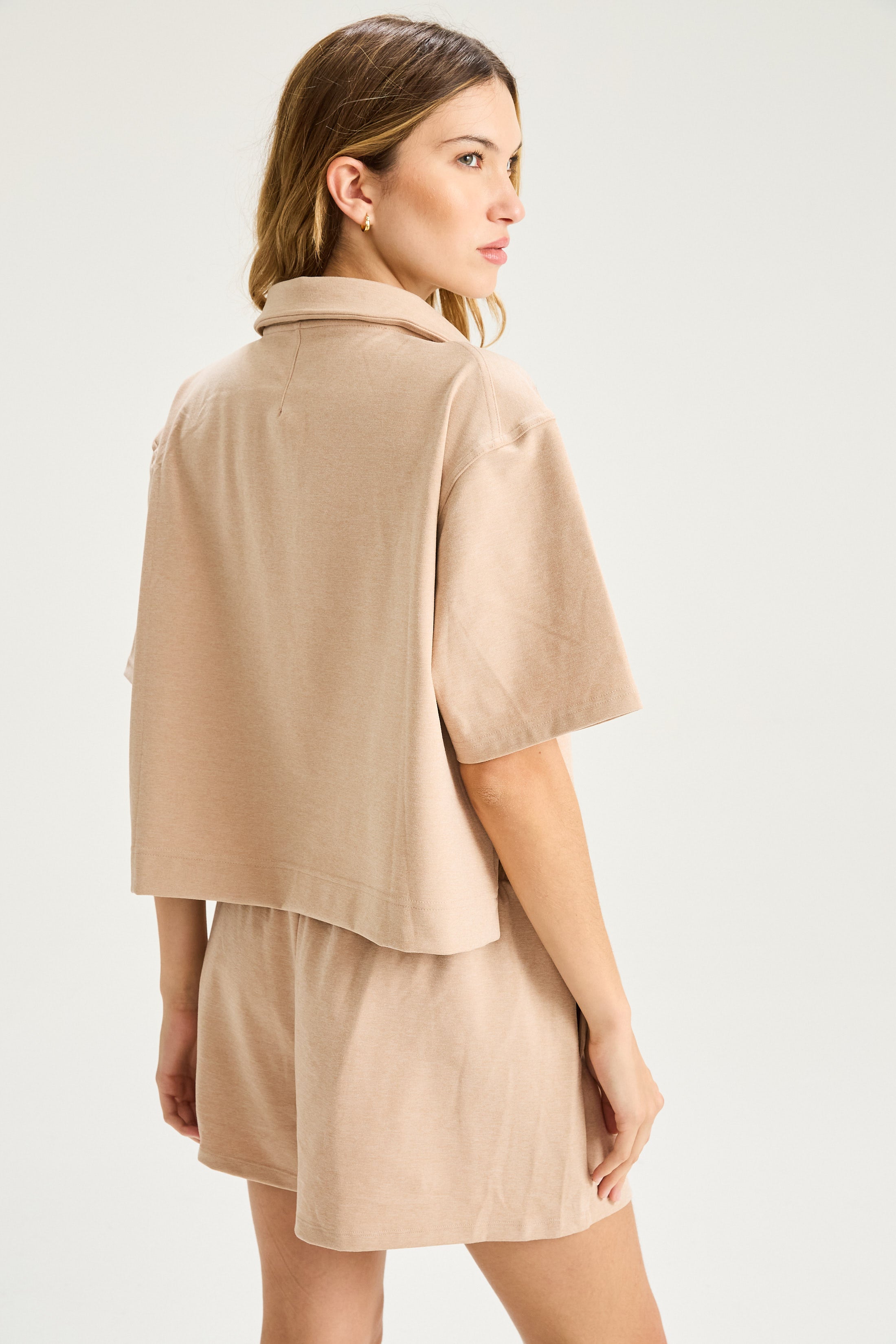 Chomba Crop Bolt - TechKnit® - Visón