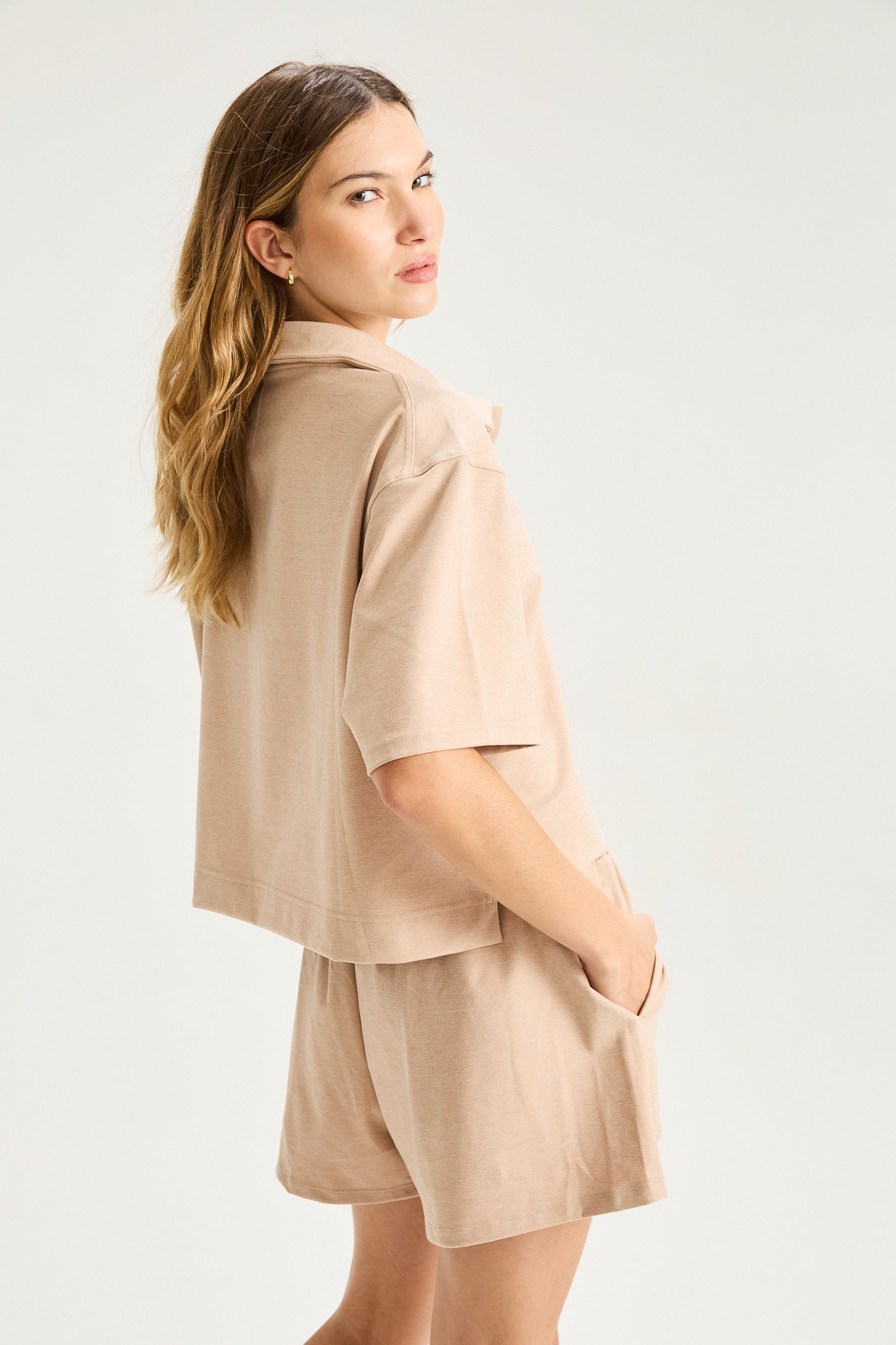 Chomba Crop Bolt - TechKnit® - Visón