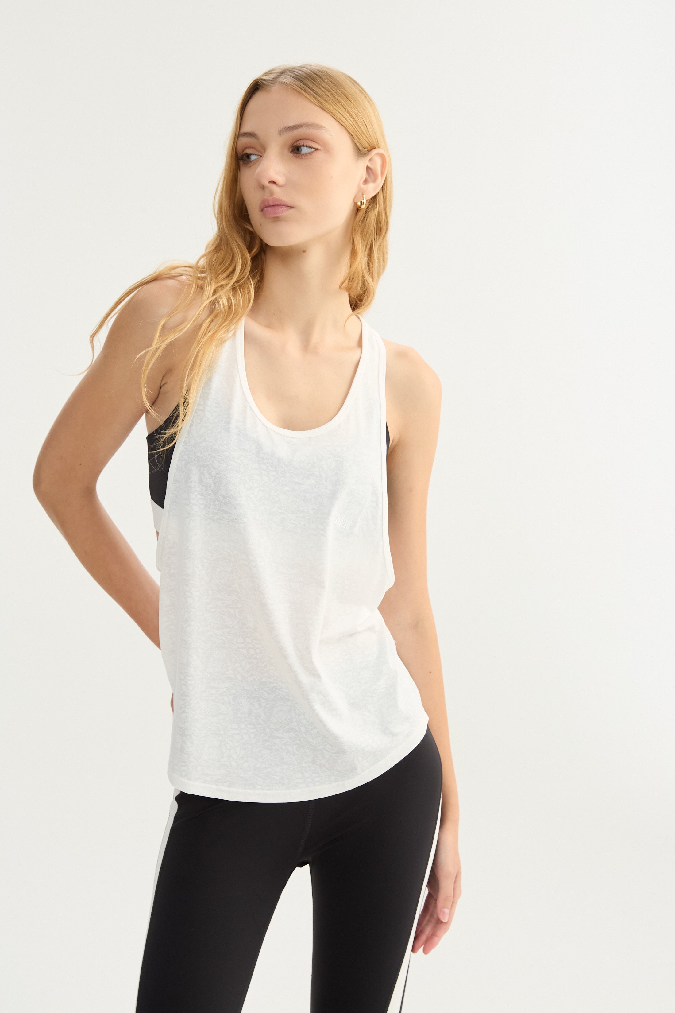 Remera Sin Mangas OV - PureSkin® - Blanco
