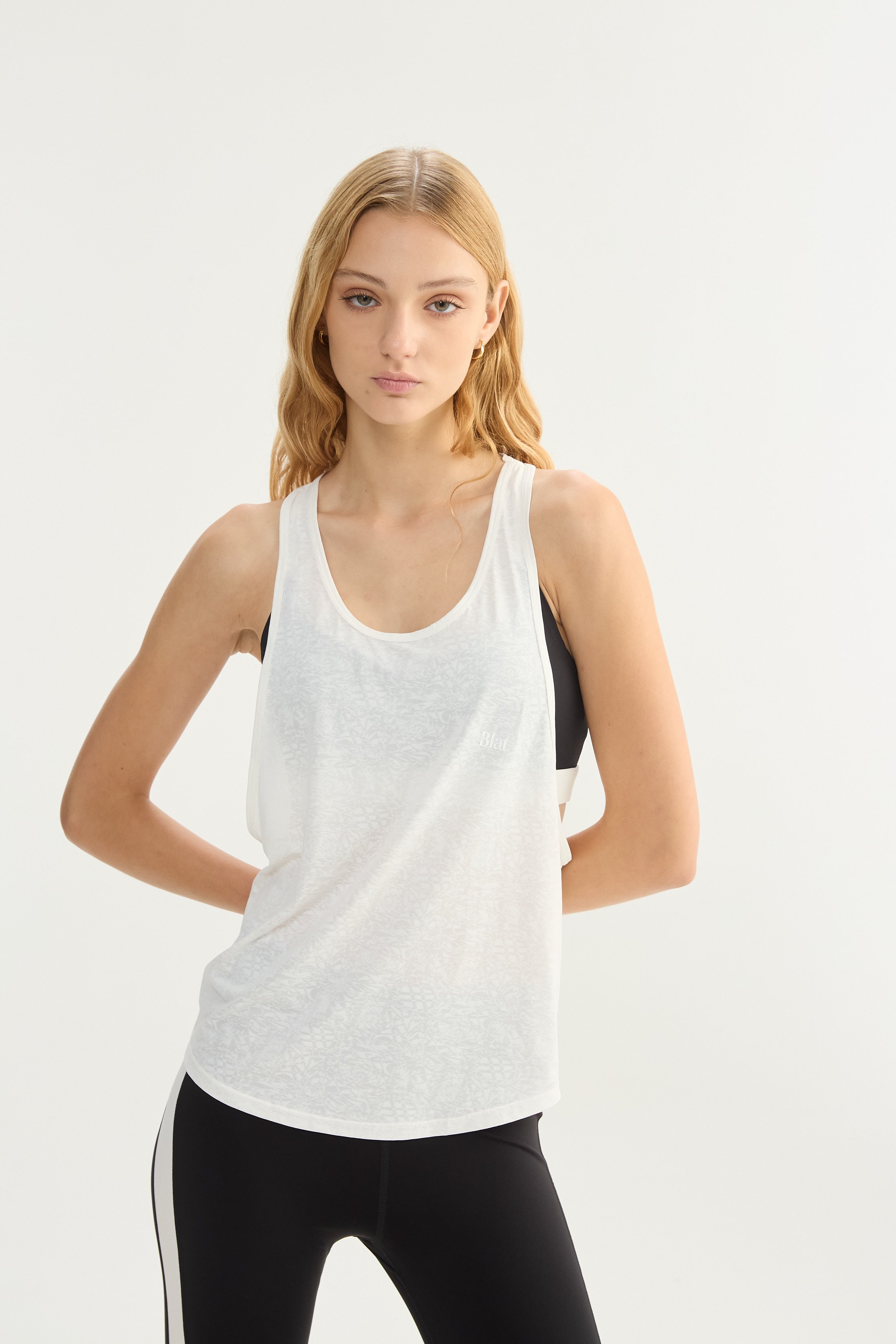 Remera Sin Mangas OV - PureSkin® - Blanco