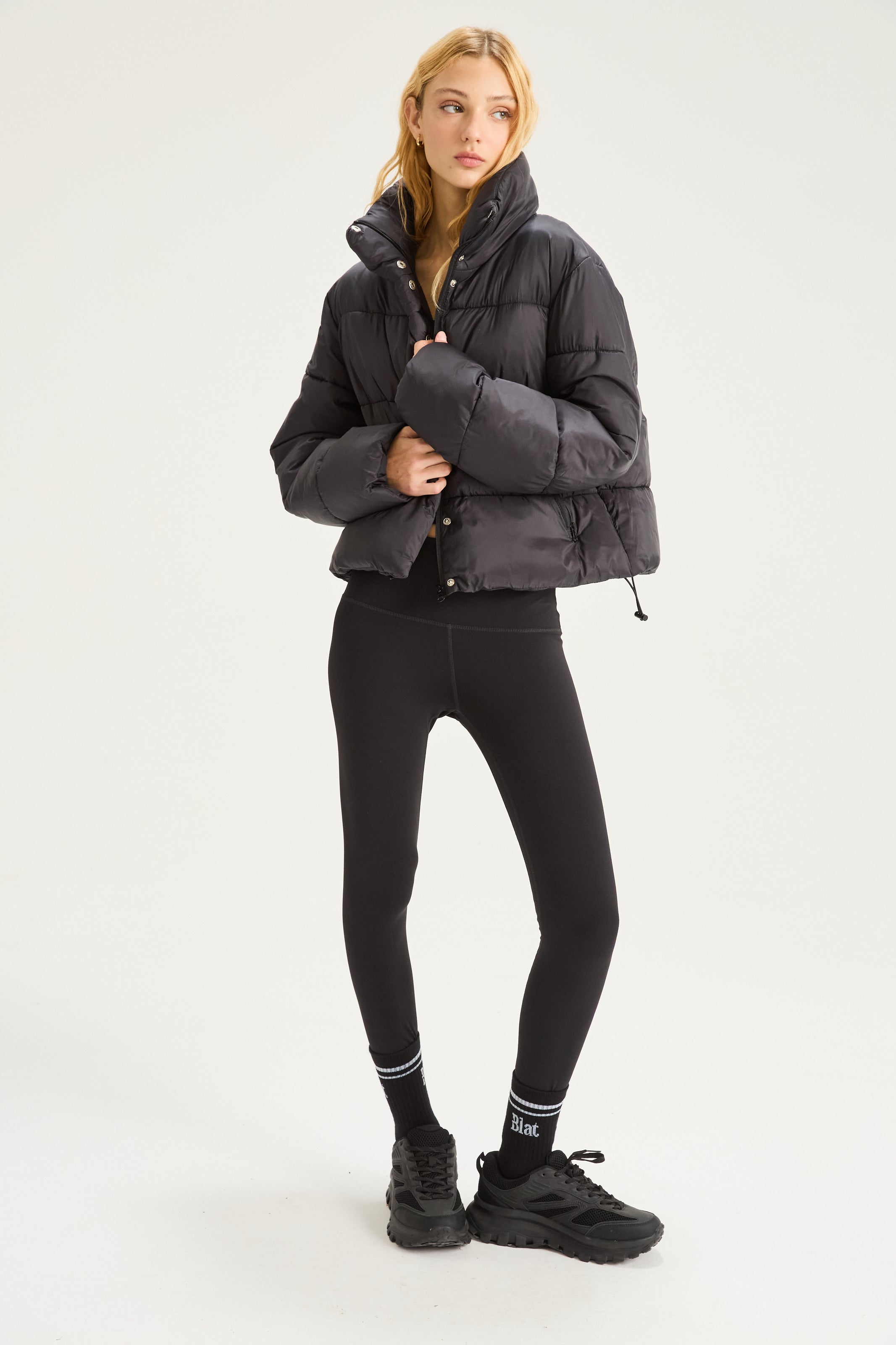 Calza Grid - PureSkin® - Negro