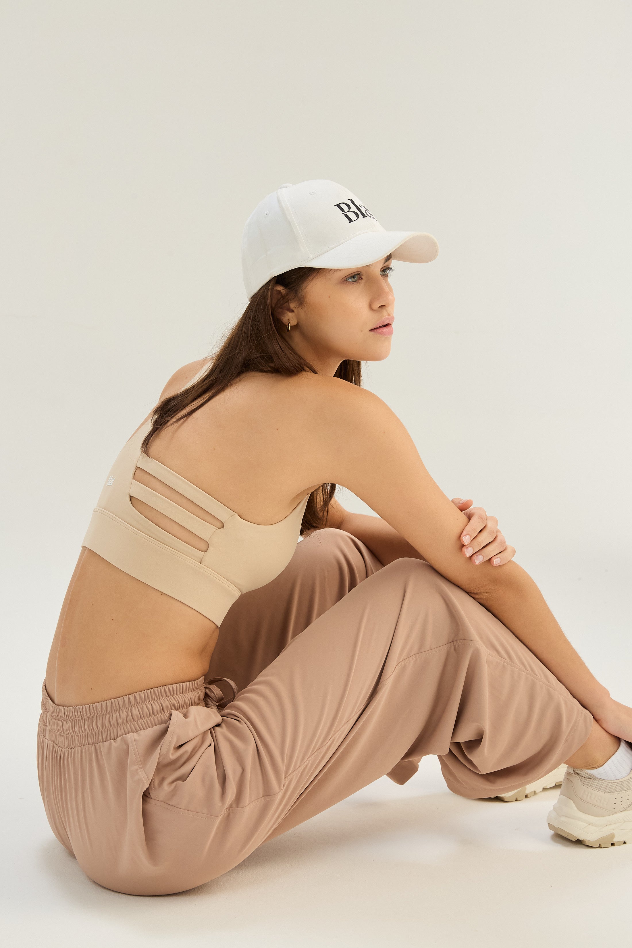 Pantalón Wide Streamline - PureSkin® - Marfil