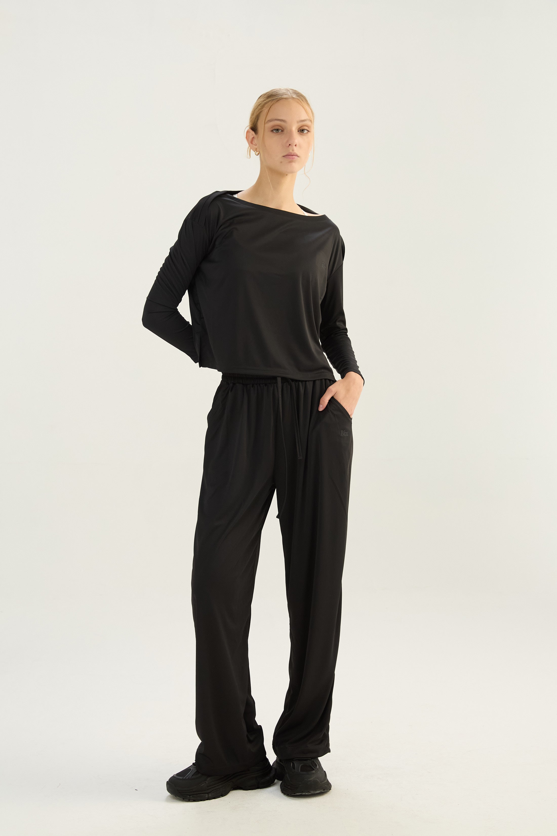 Buzo Jumper Streamline - PureSkin® - Negro