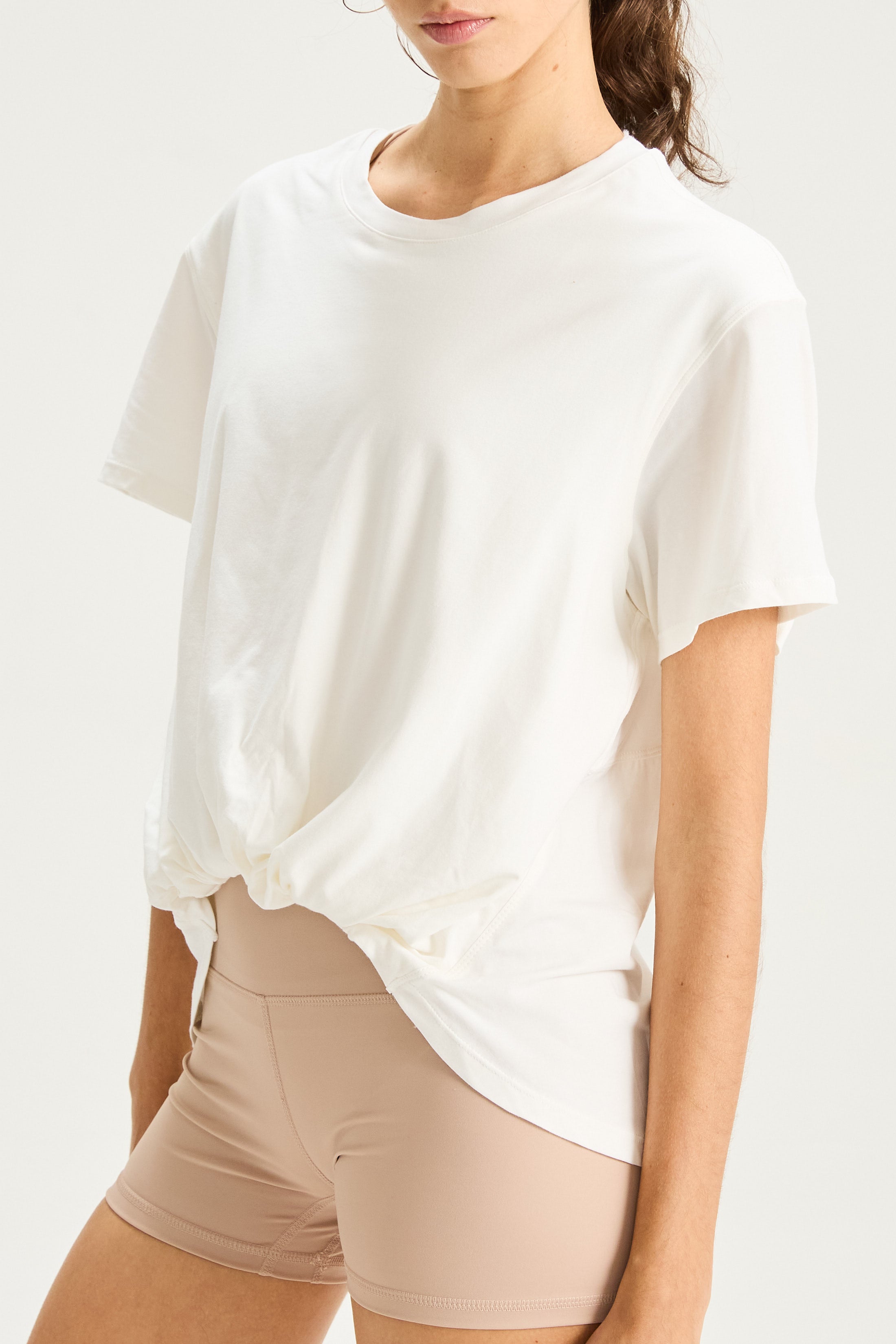 Remera Cinch - TechKnit® - Blanco