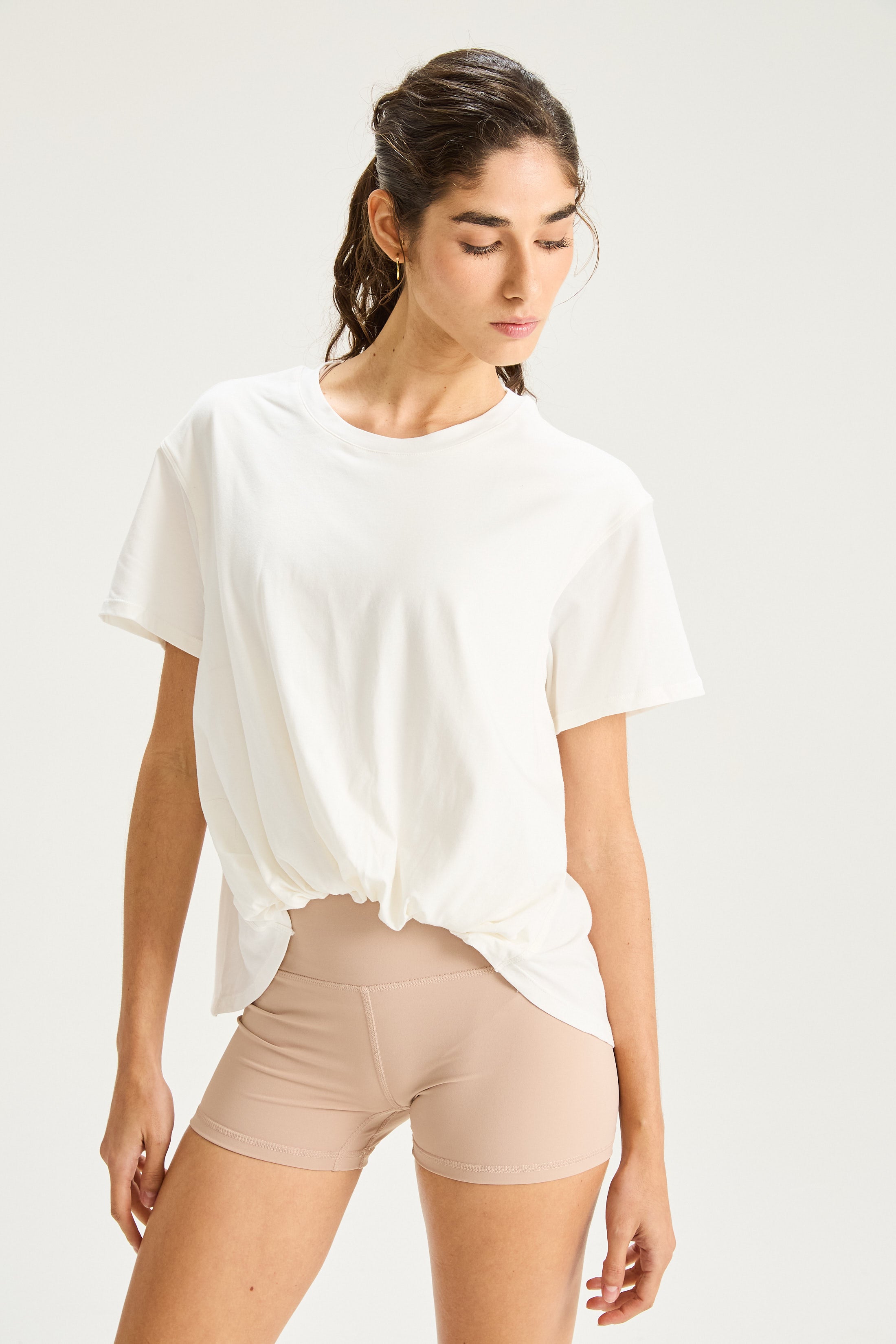 Remera Cinch - TechKnit® - Blanco