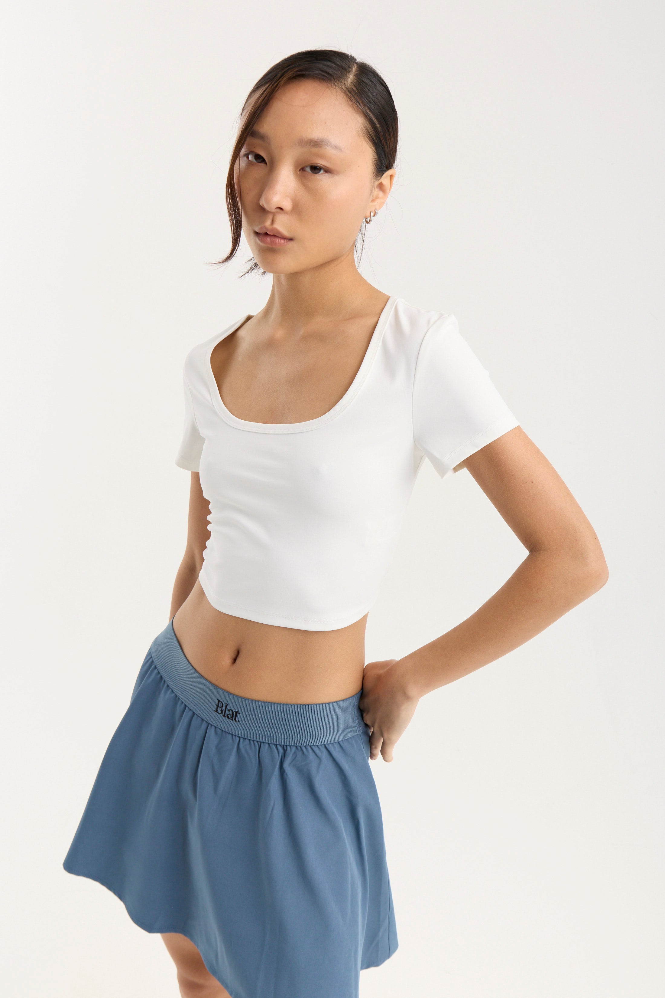 Top Ardent - TechKnit® - Blanco