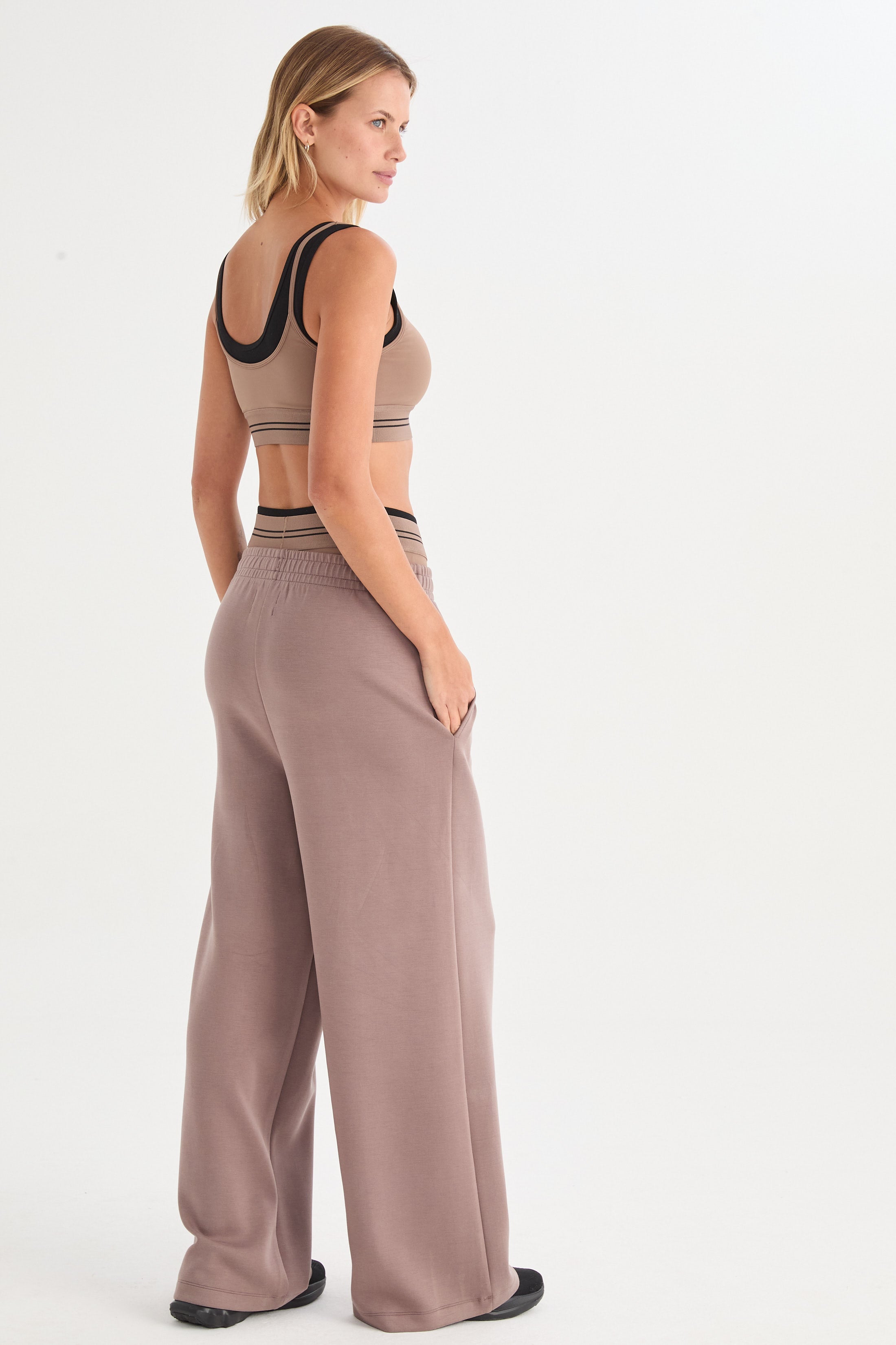 Pantalon Maia - TechKnit® - Expresso