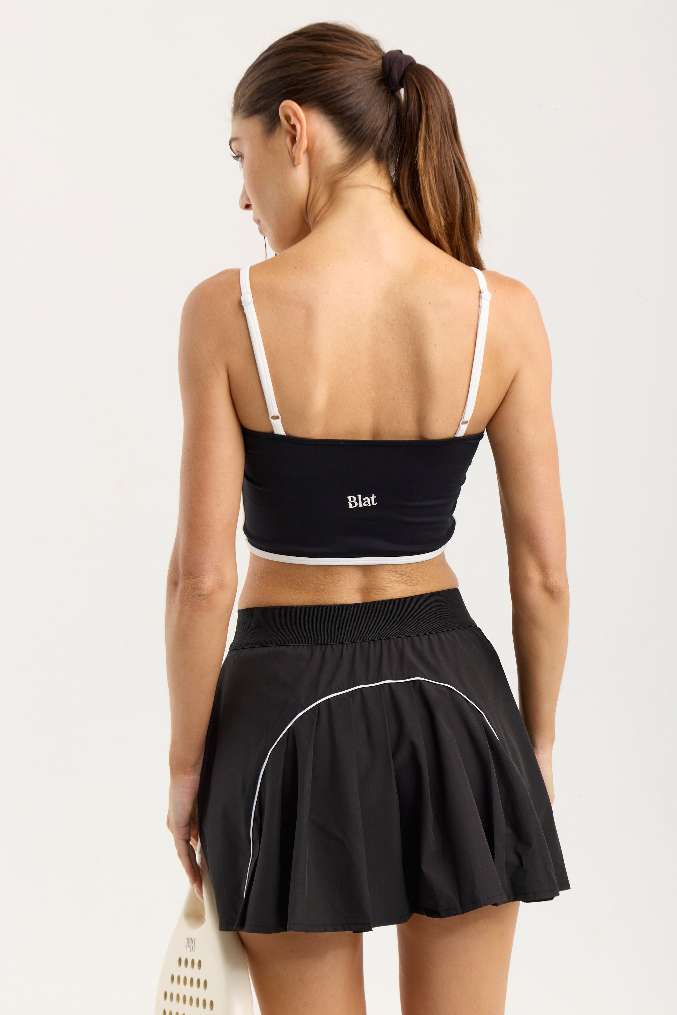 Pollera Cyclone Combinado - TechKnit® - Negro