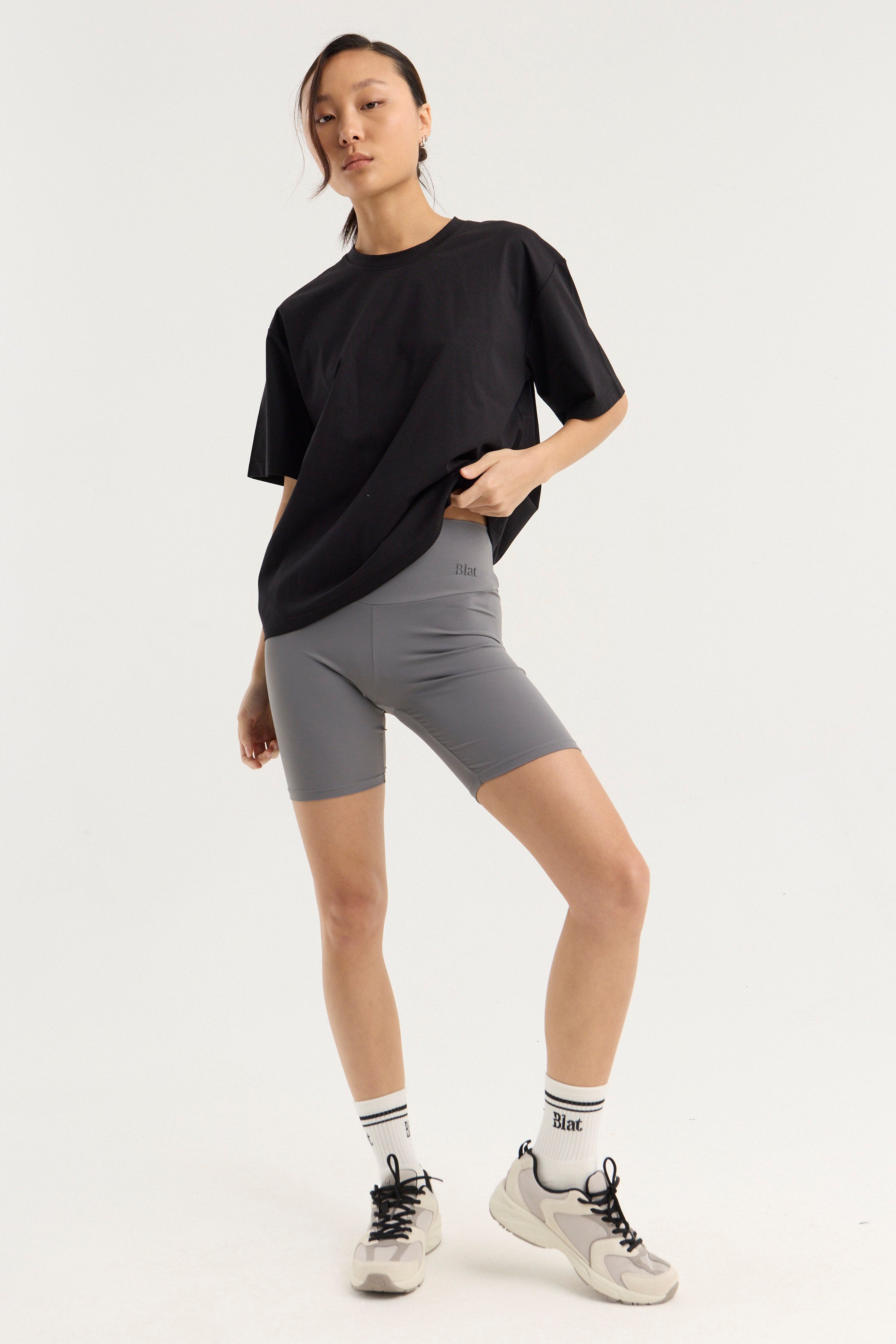 Remera Nyra - Gris Plata