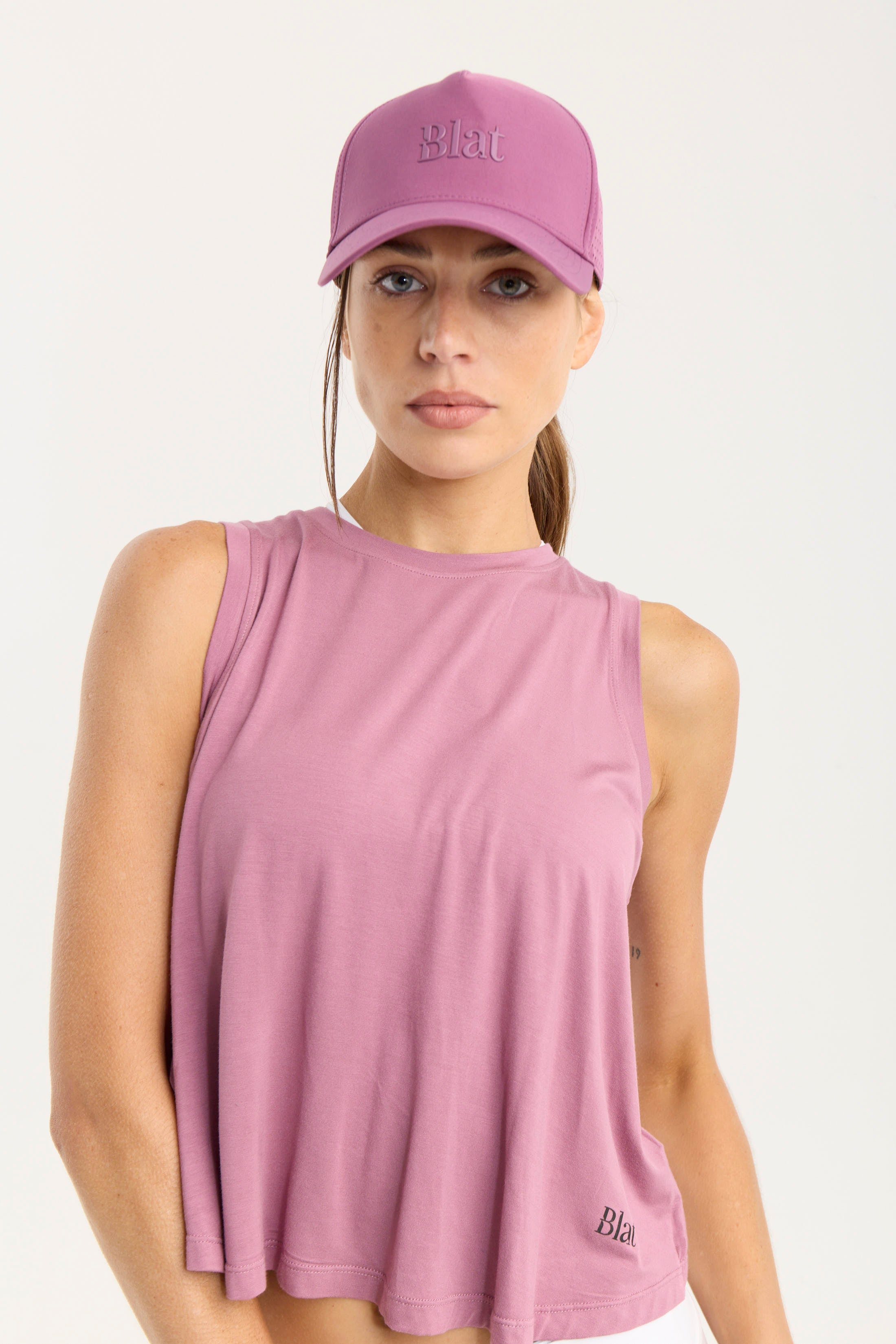 Musculosa Glow Crop - Rouge