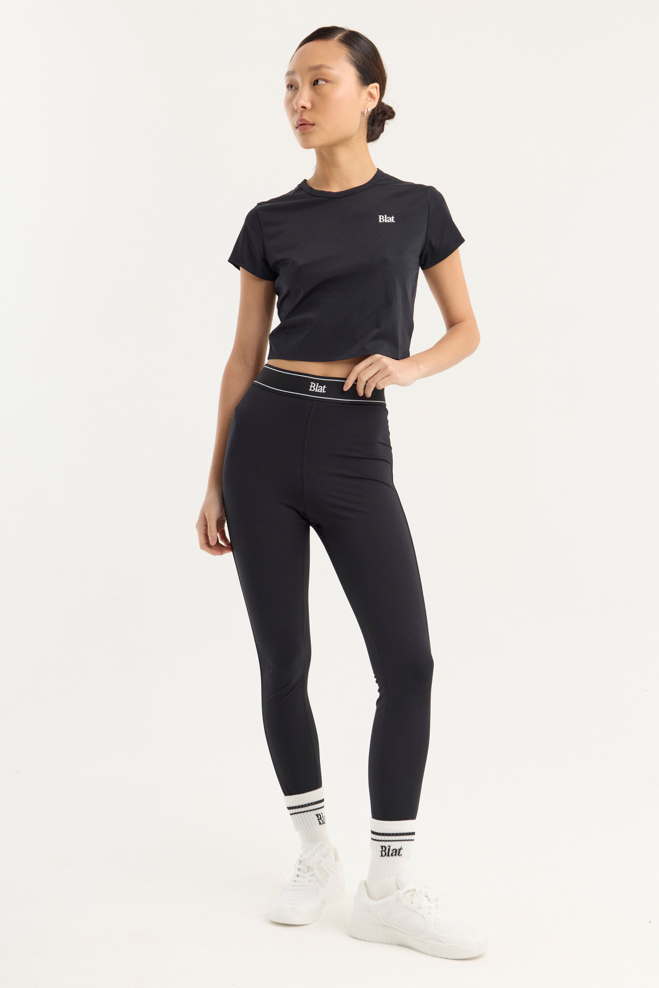 Top Manga Corta Ignite - PureSkin® - Negro