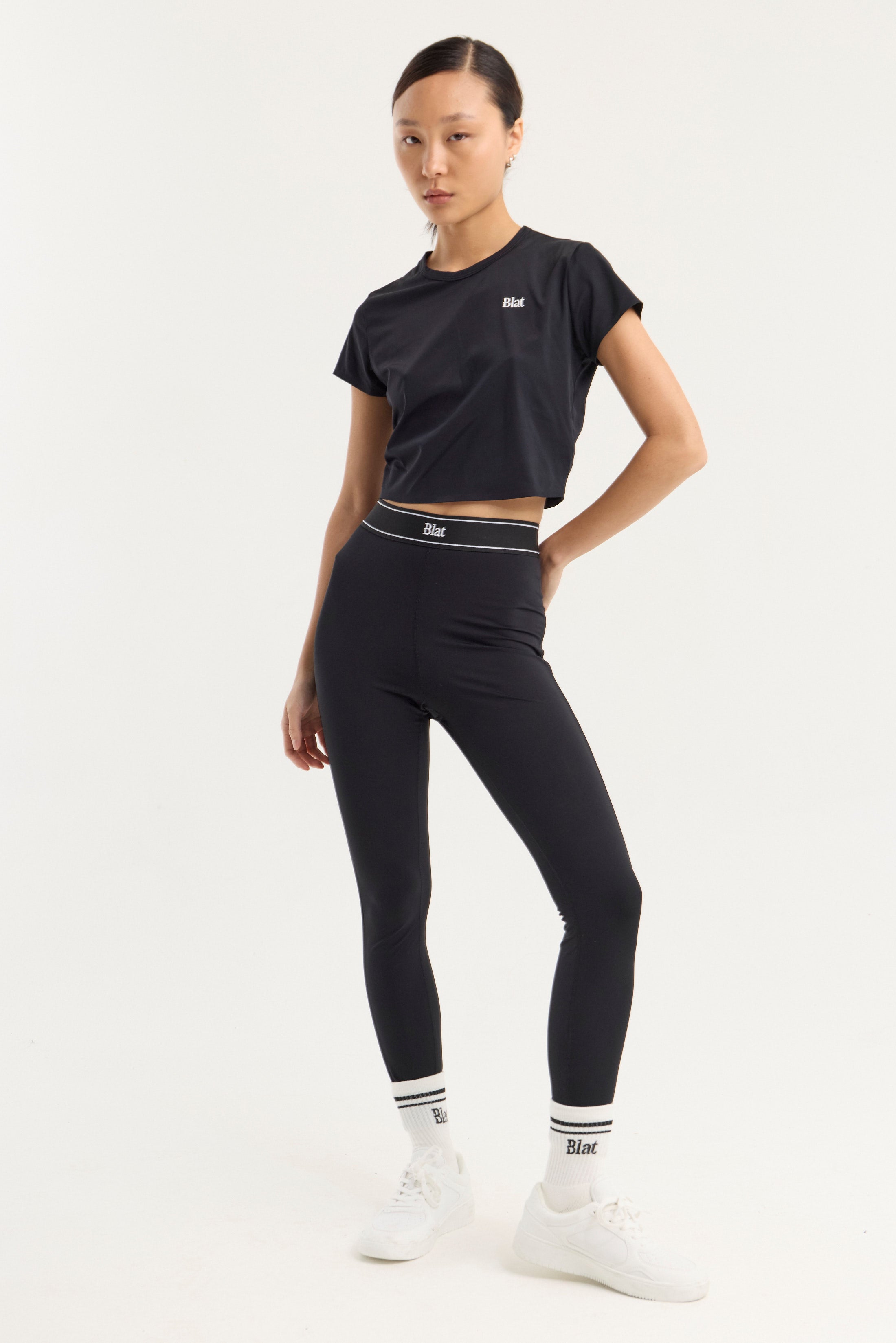 Top Manga Corta Ignite - PureSkin® - Negro