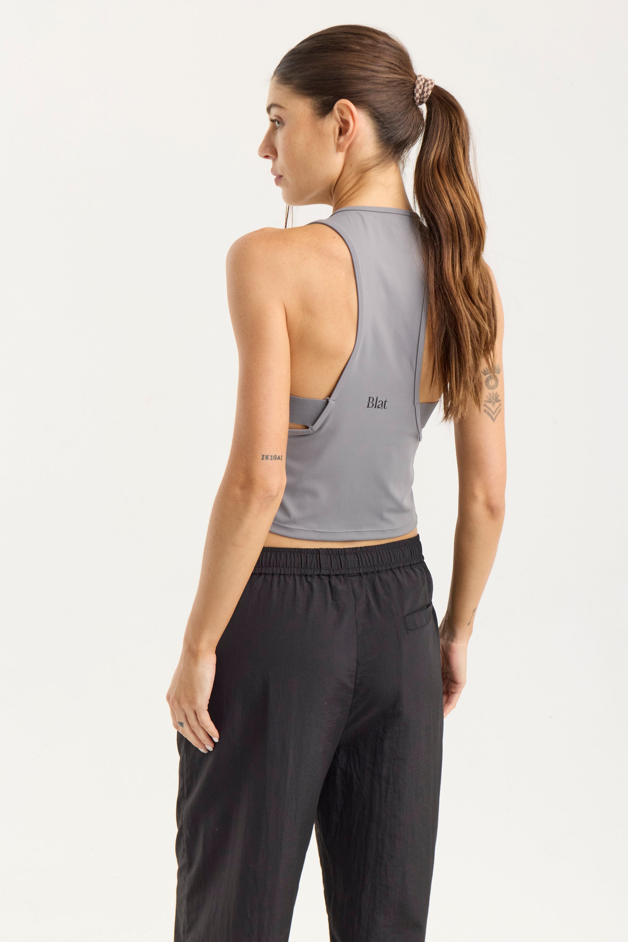 Musculosa Moss - PureSkin® - Gris Ceniza