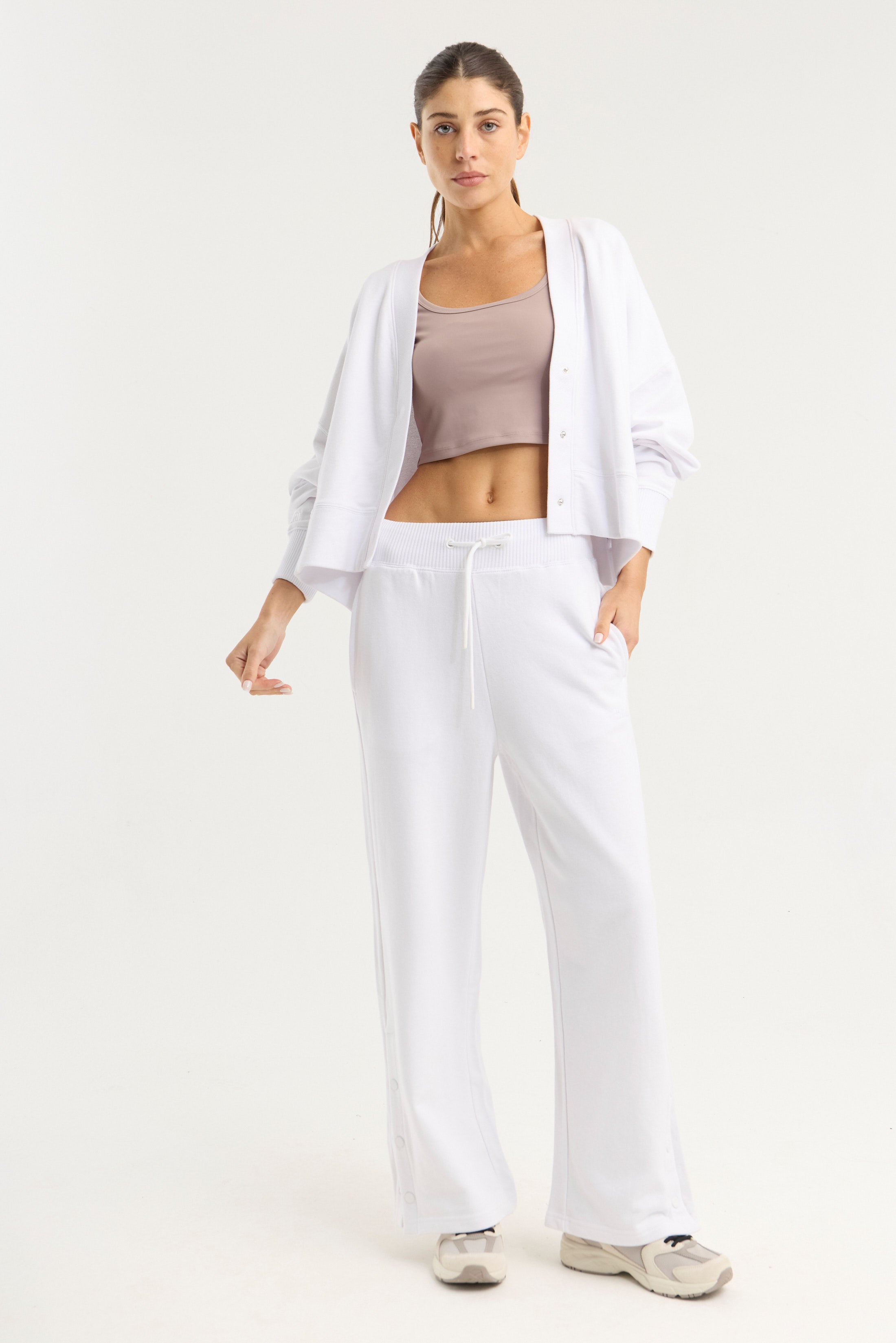 Campera Vesper - TechKnit® - Blanco
