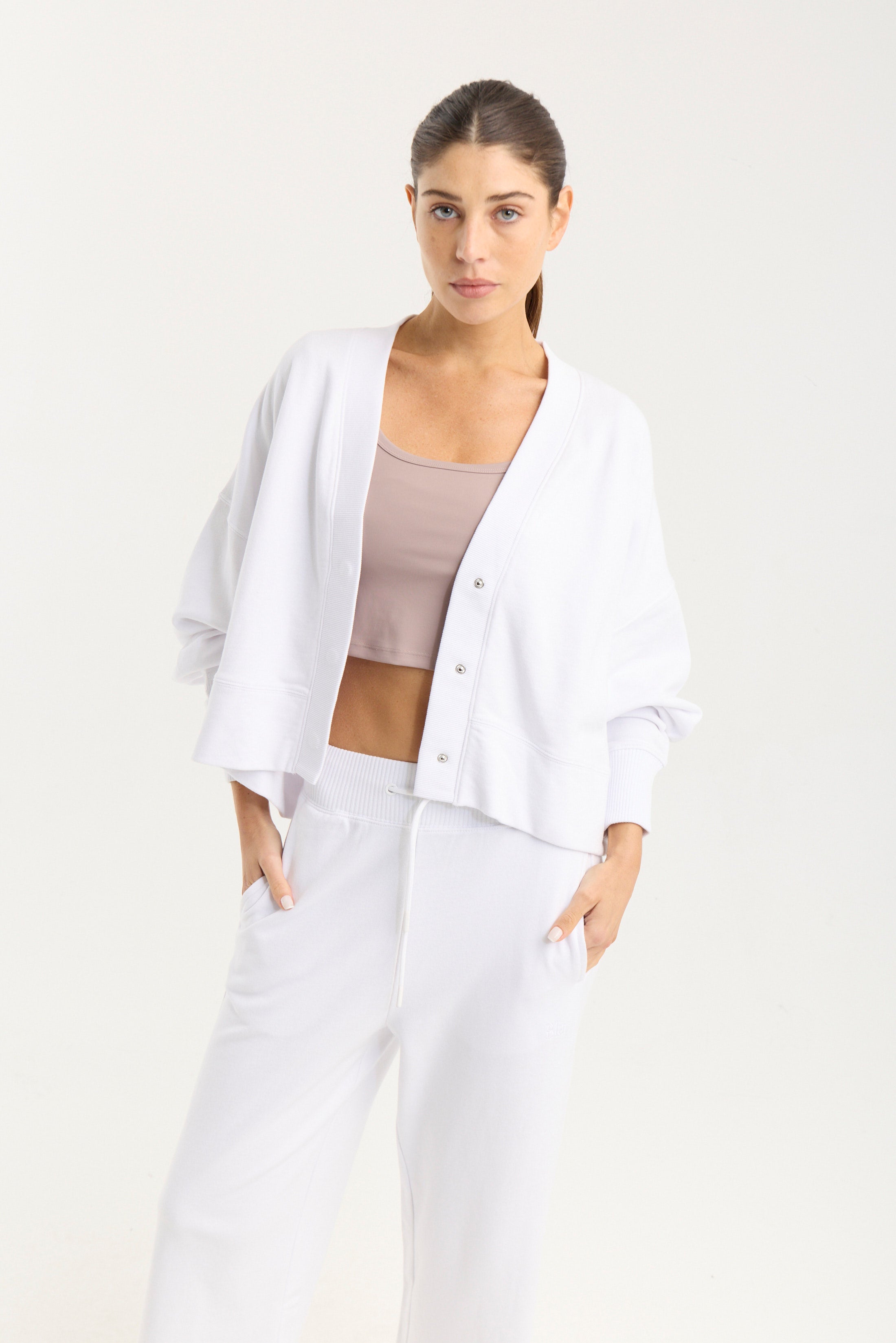 Campera Vesper - TechKnit® - Blanco