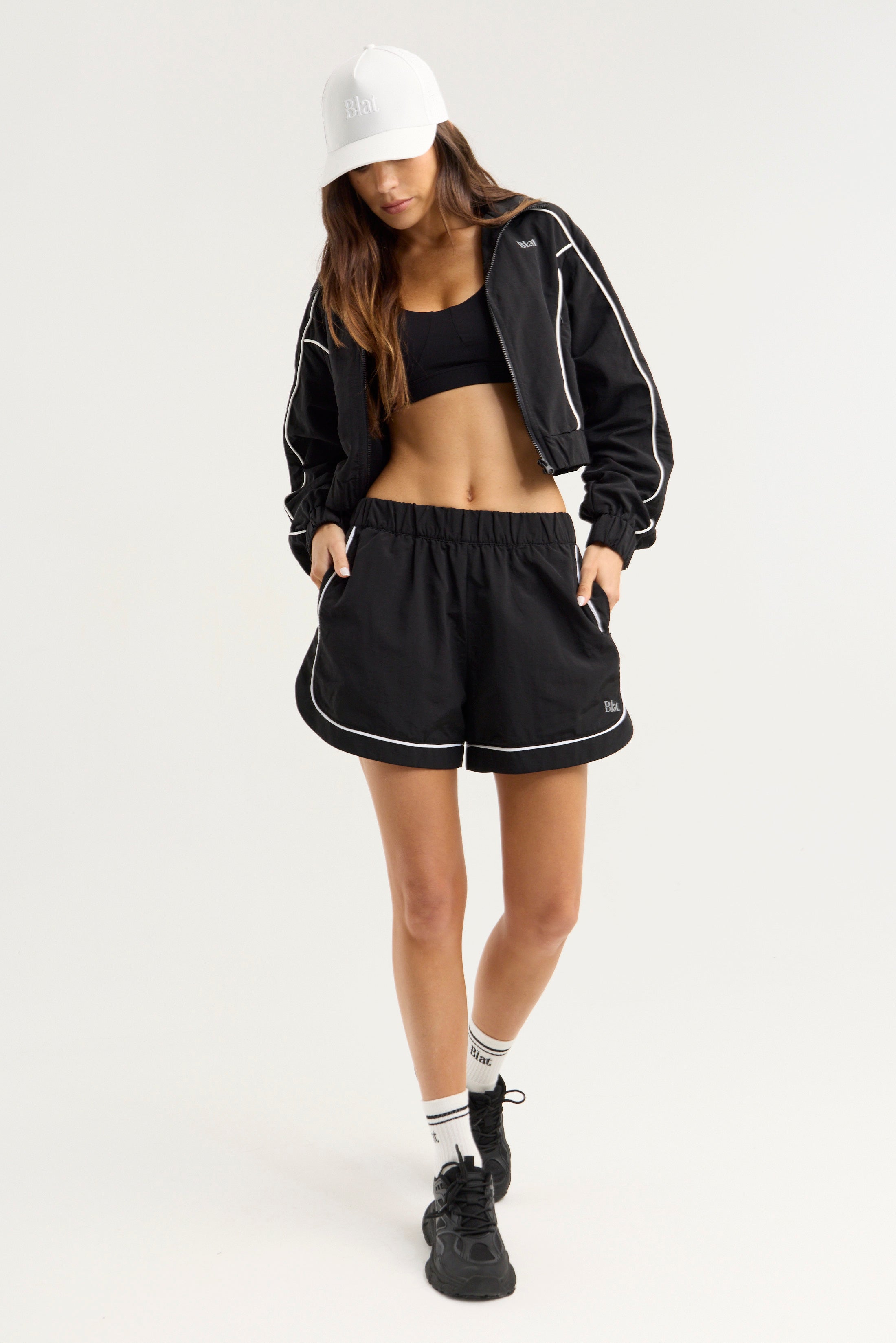 Campera Arbor Combinado - TechKnit® - Negro